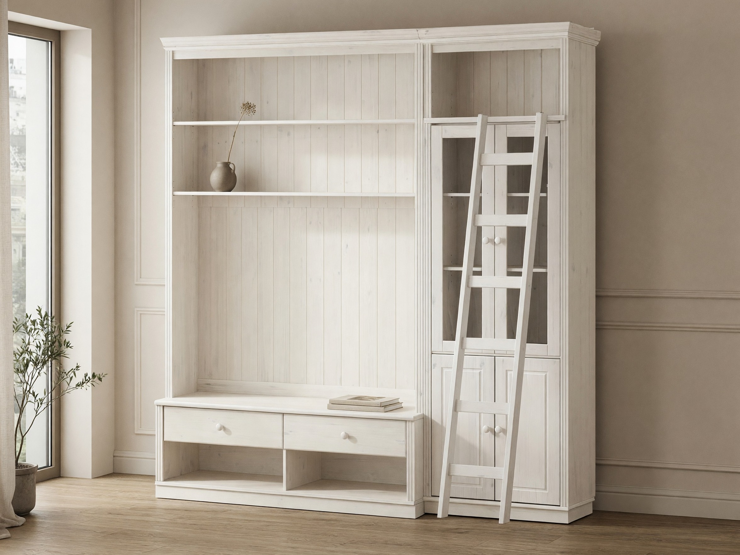 Wohnzimmer-Sets Saltoro 125 (Weiss)