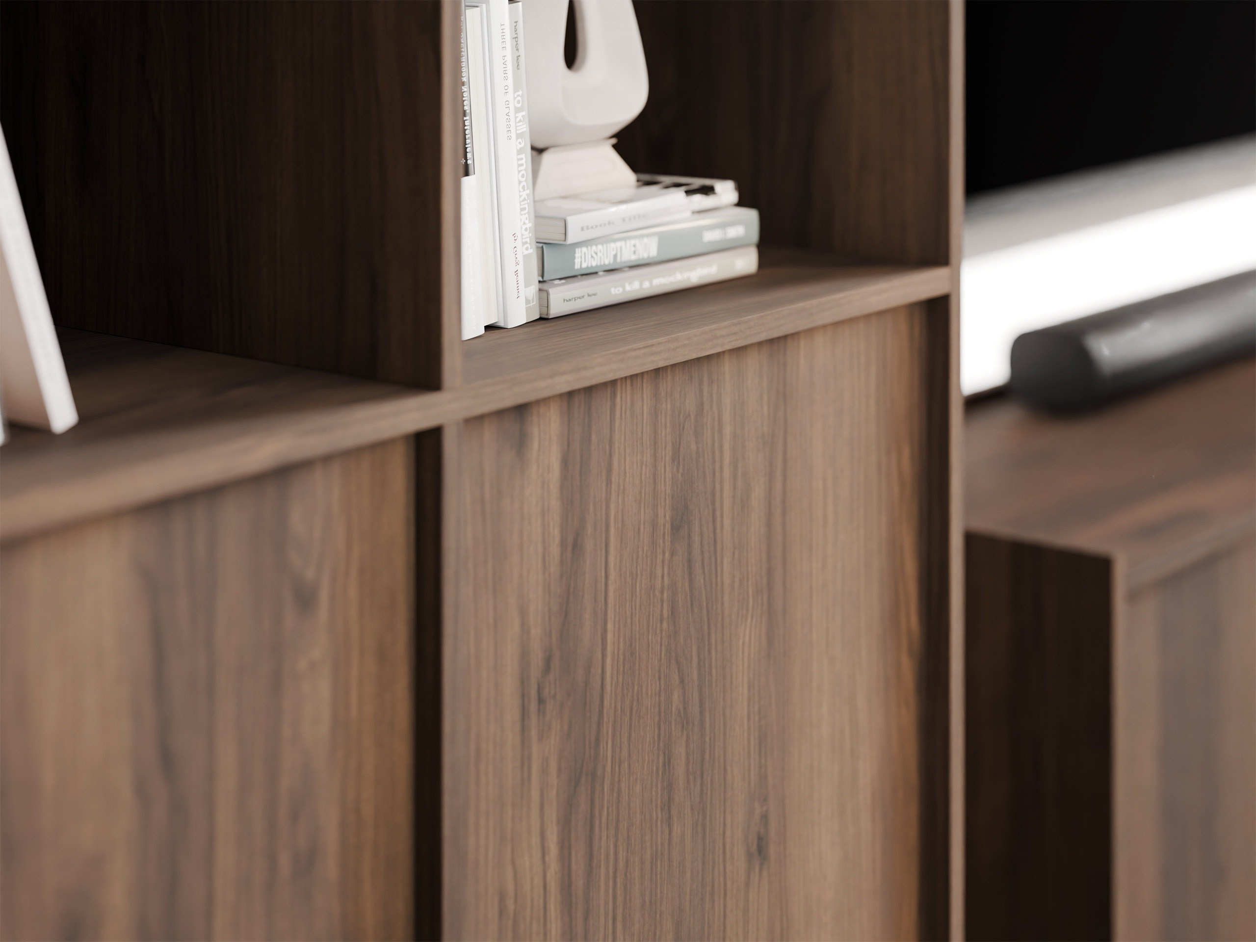 Wohnzimmer-Sets Pirum (Walnussholzoptik)