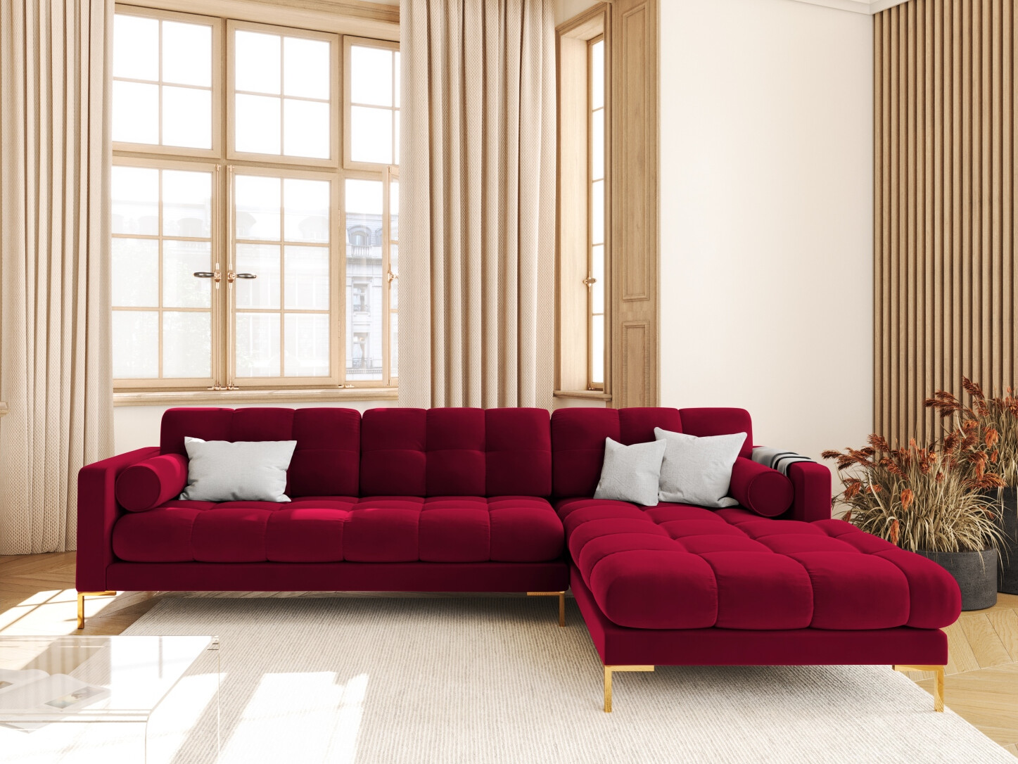 Ecksofa Calelbe 115 (Bluvel 59)