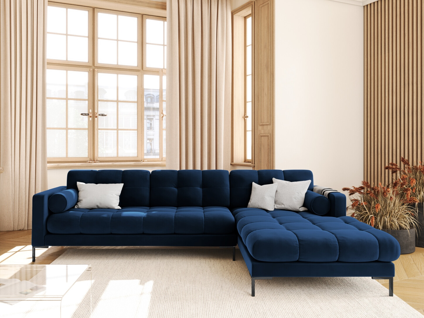 Ecksofa Calelbe 115 (Bluvel 86)