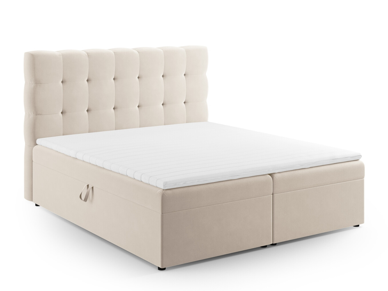 Boxspringbett Calelbe 121 (Bluvel 22)