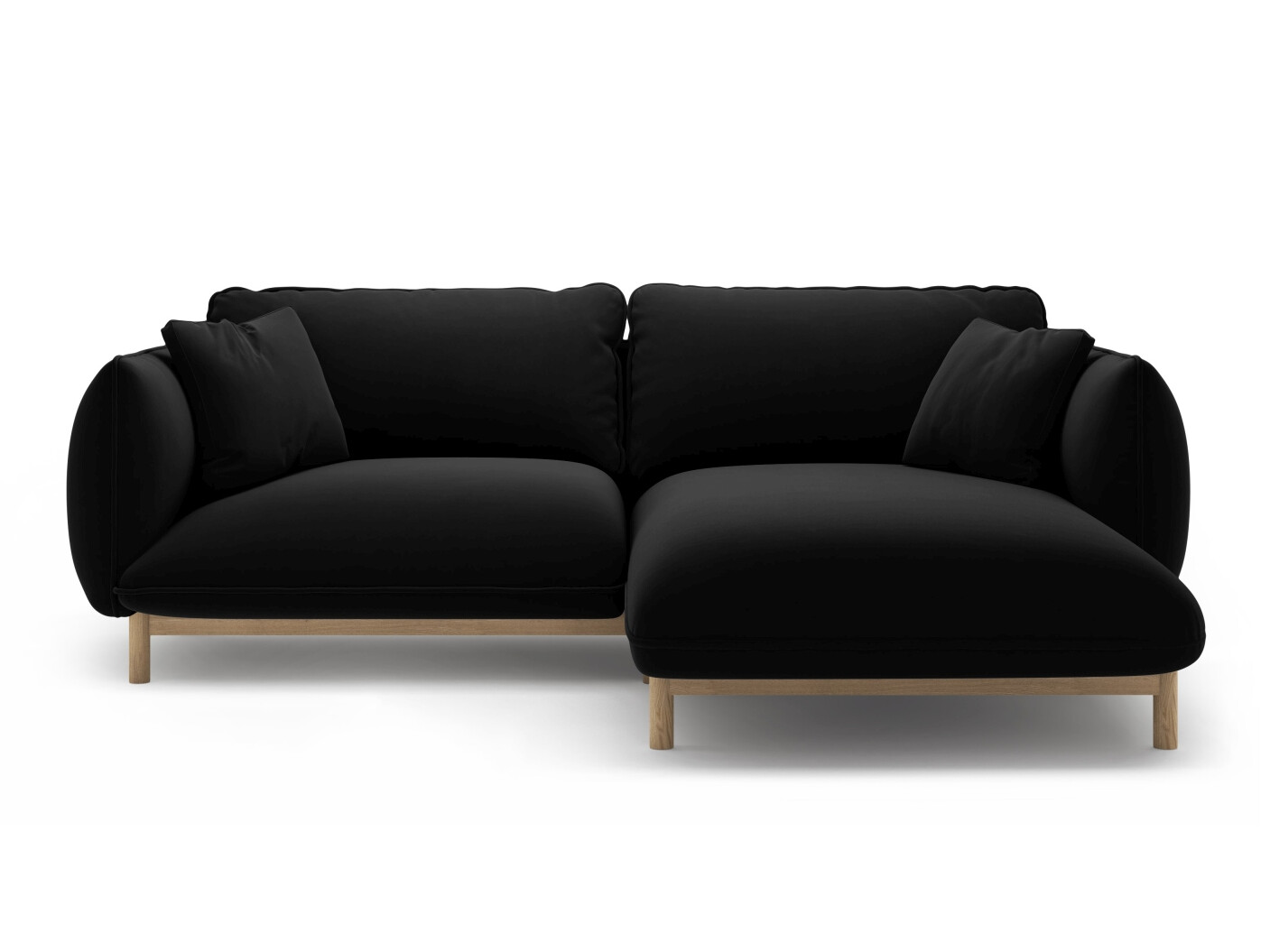 Ecksofa Romvese 105 (Casino Schwarz)
