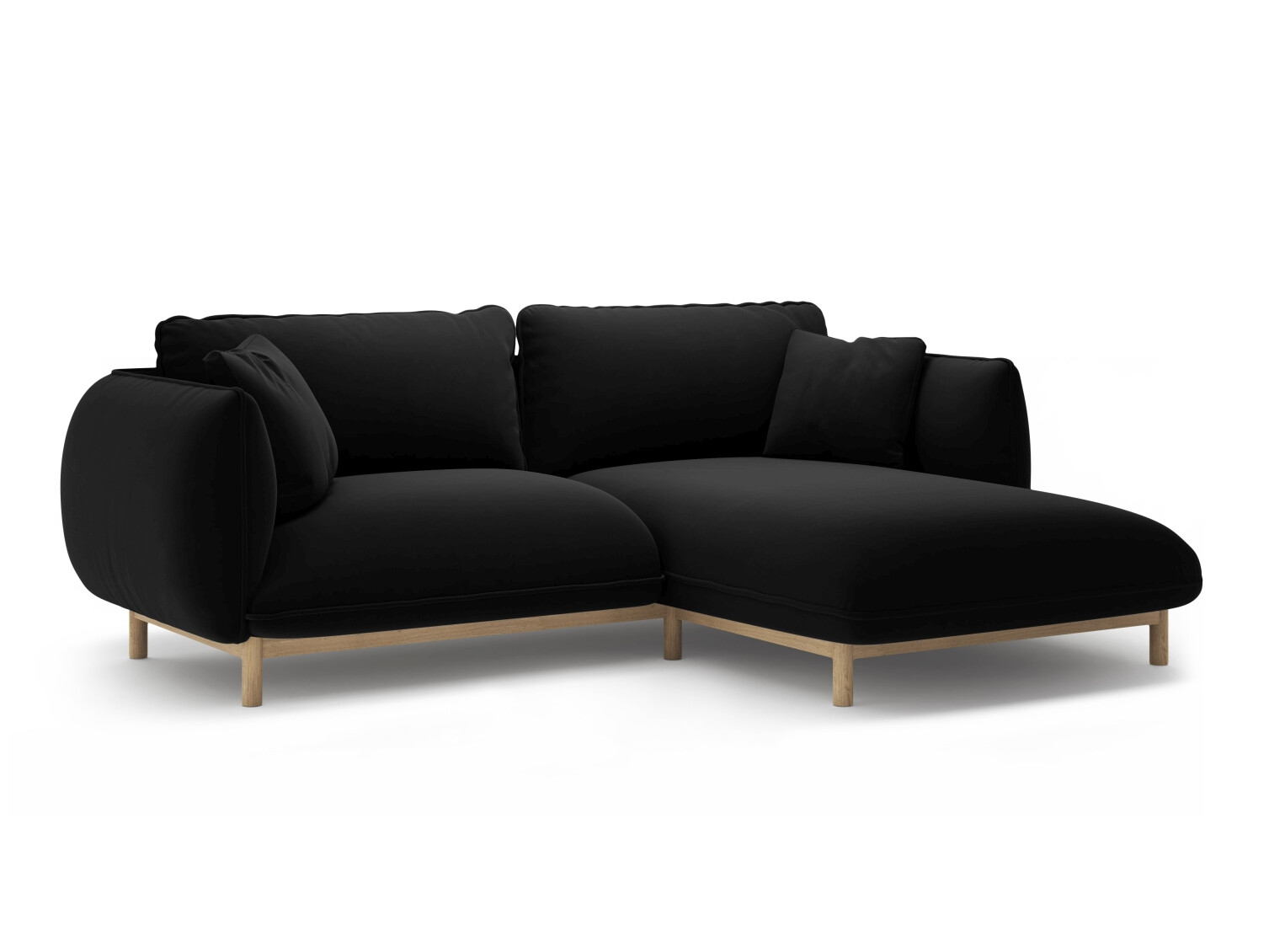 Ecksofa Romvese 105 (Casino Schwarz)