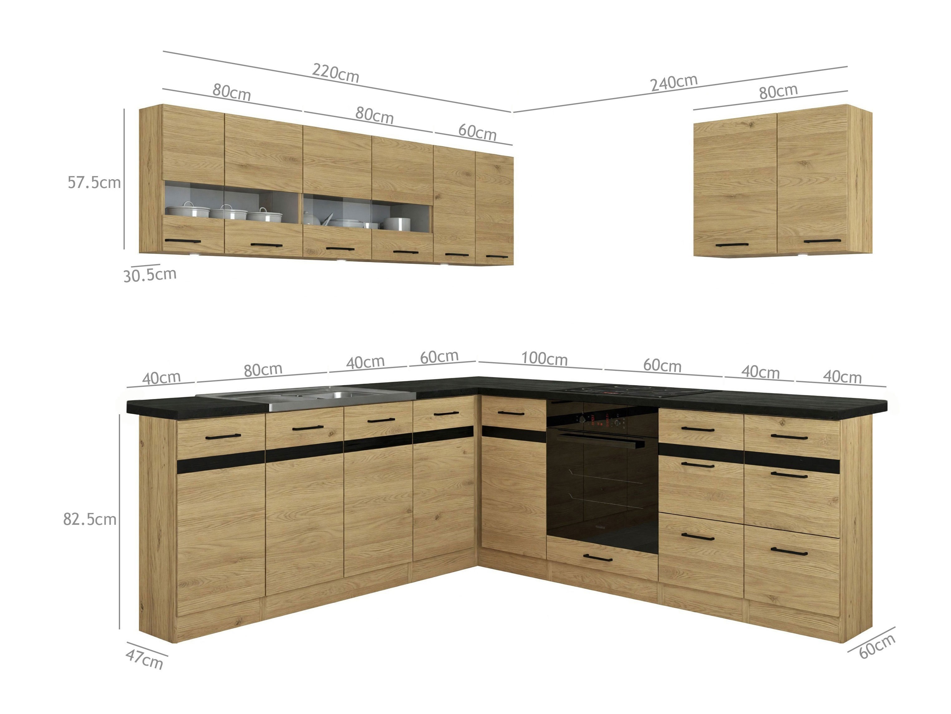 Modulares Küchenset Dela 119