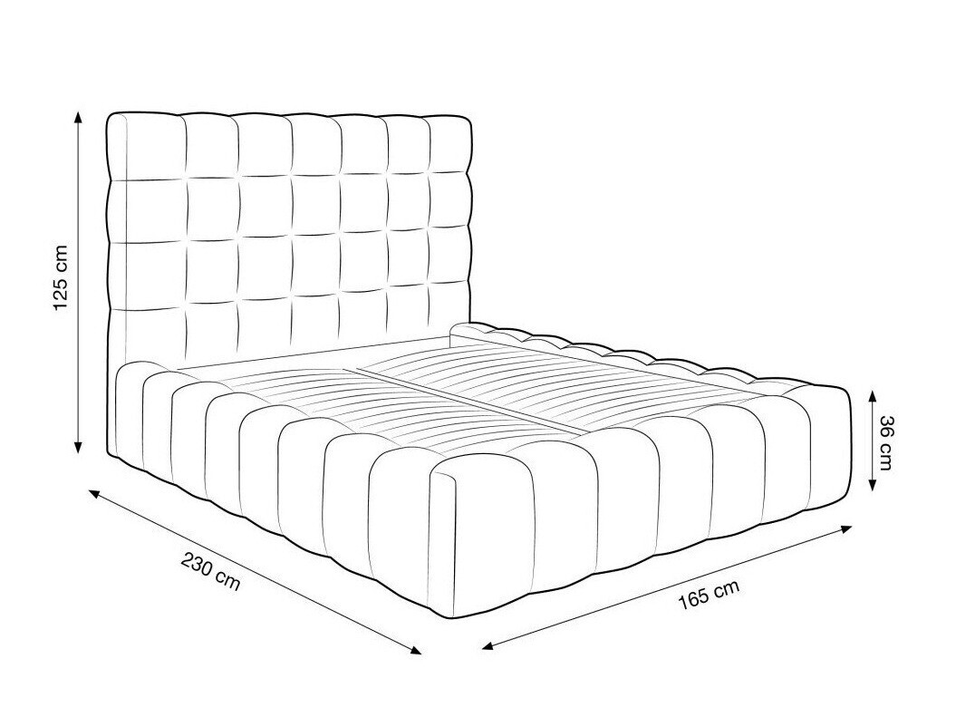 Bett Calelbe 122 (Bluvel 22)