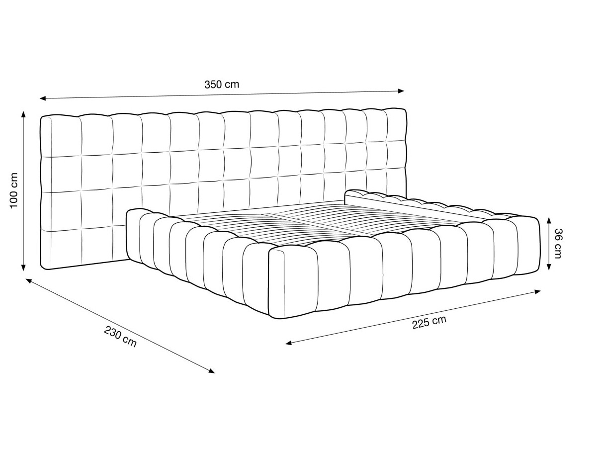 Bett Calelbe 123 (Bluvel 19)