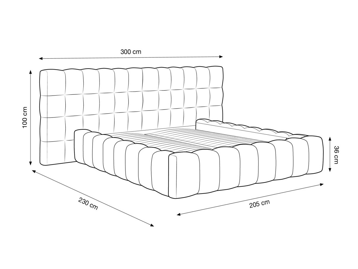 Bett Calelbe 123 (Bluvel 89)