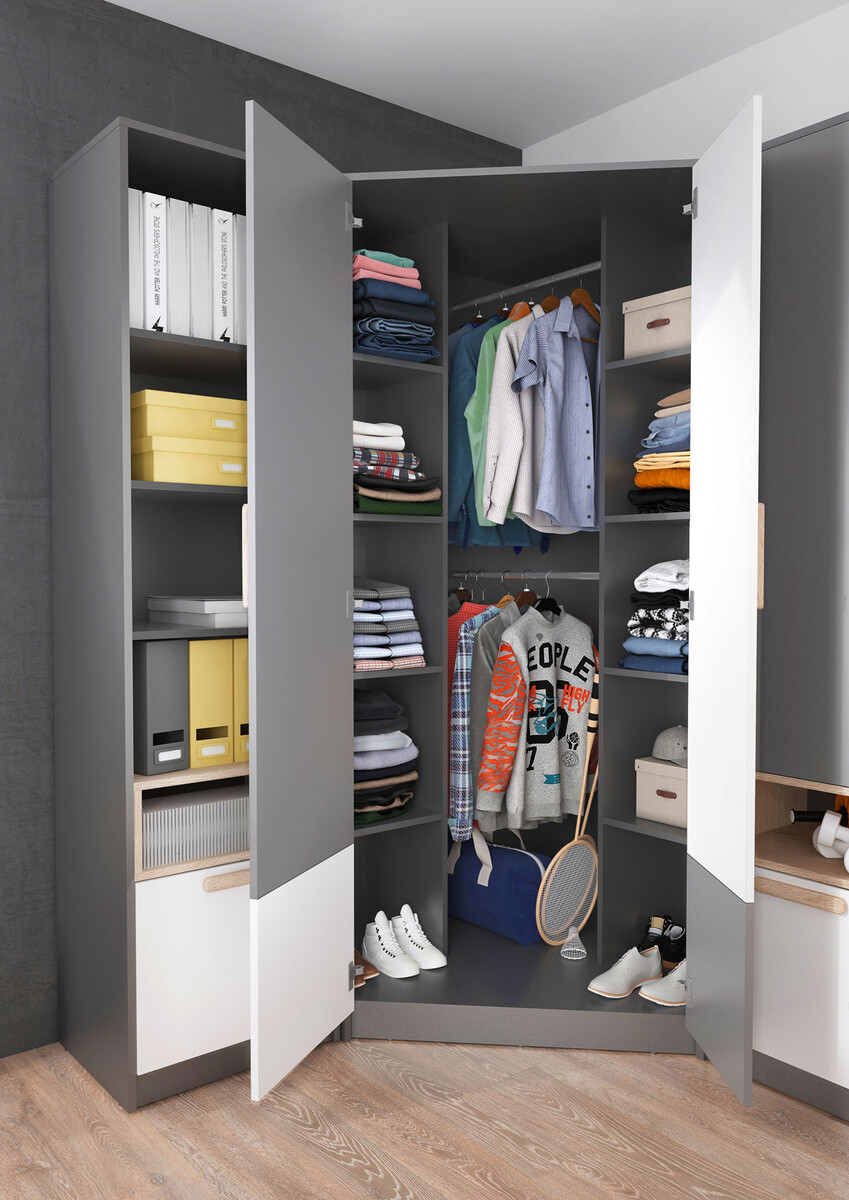 Eckkleiderschrank SD3071