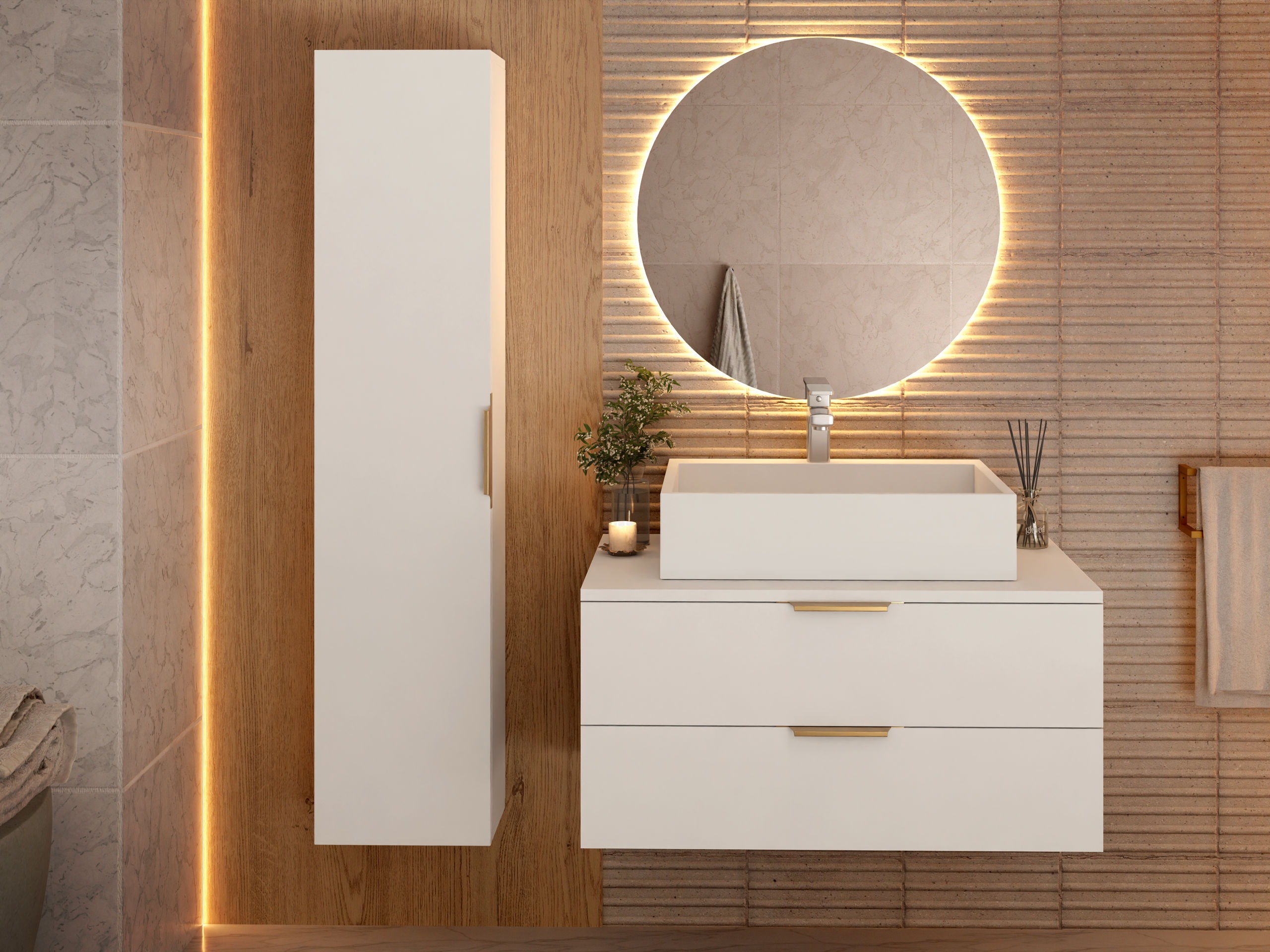 Badezimmer-Set Comfivo Unitas III