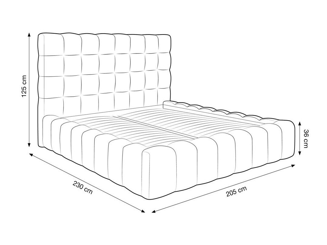 Bett Calelbe 122 (Bluvel 19)