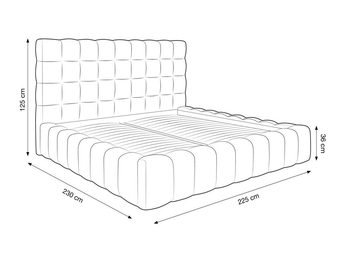 Bett Calelbe 122 (Bluvel 22)