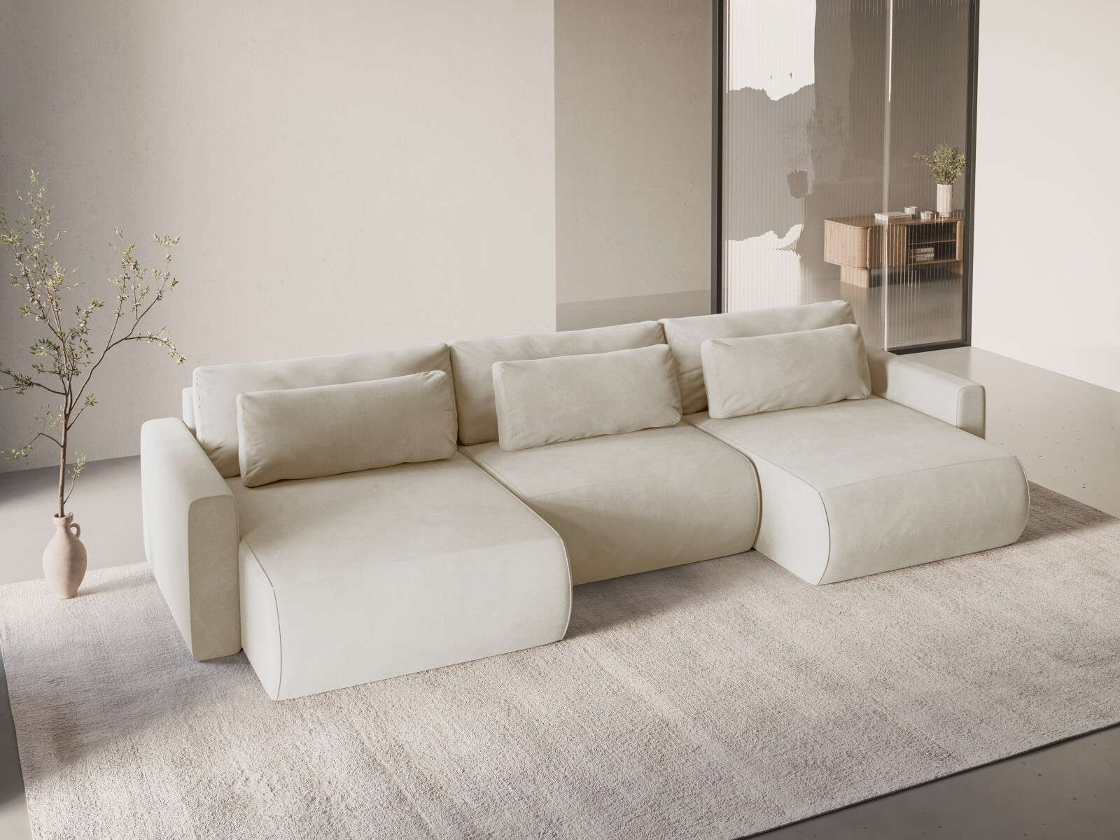 Ecksofa Beckley 388 (Magic Velvet 2256)