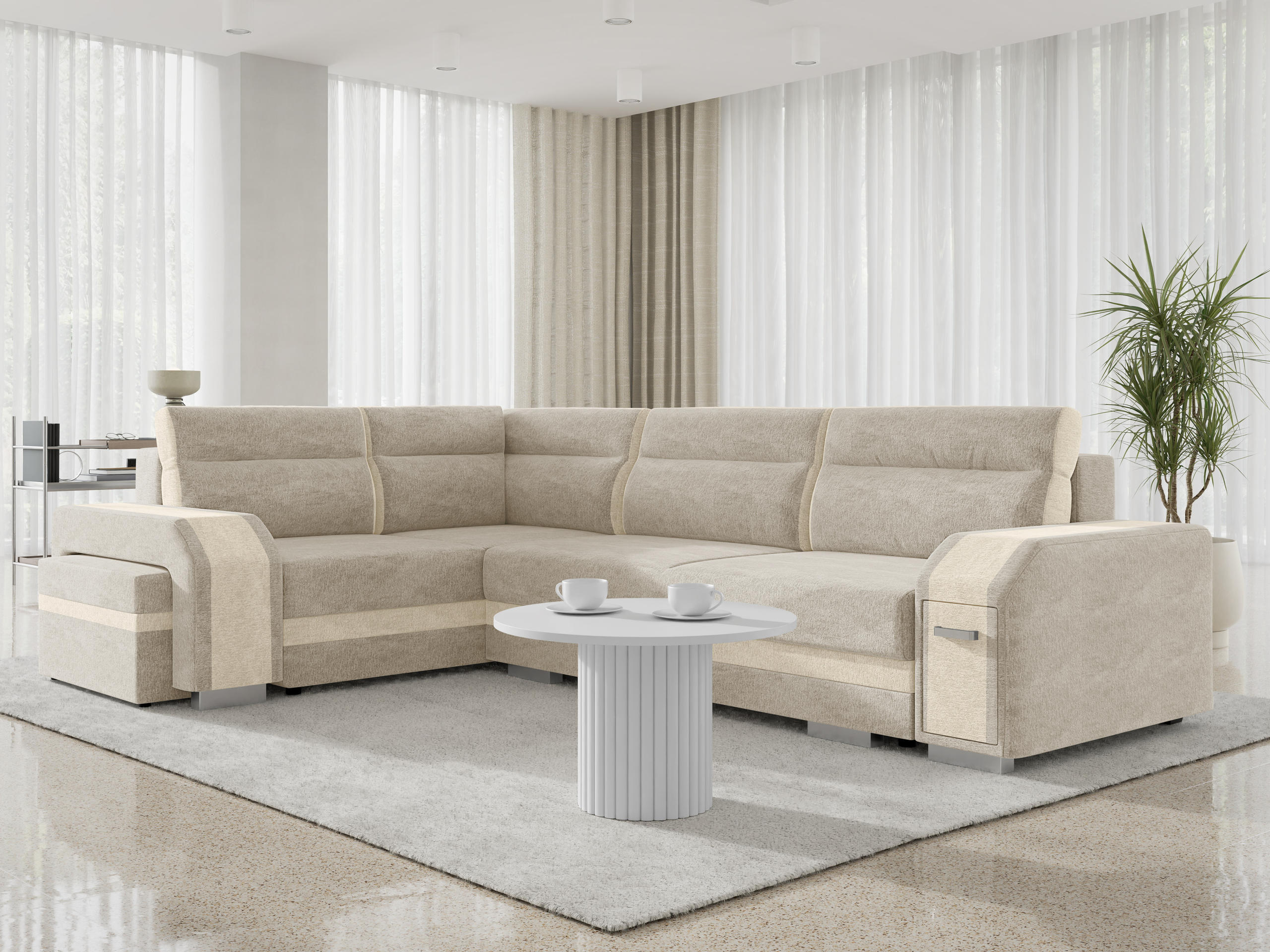 Ecksofa Kingsport 117 (Nazar 225.02 + Nazar 225.01)