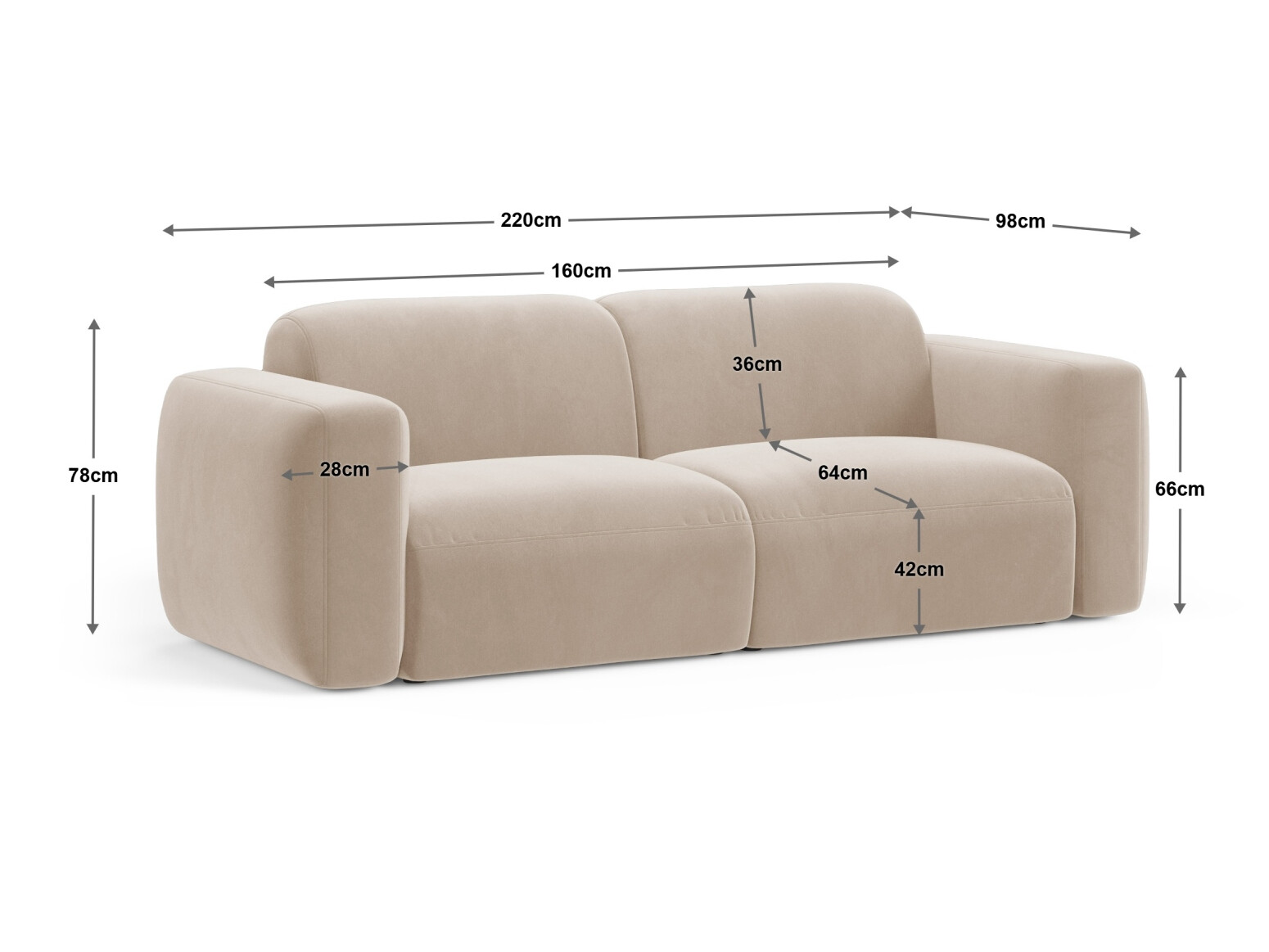 Sofa Serduna 104 (Sorella 34)