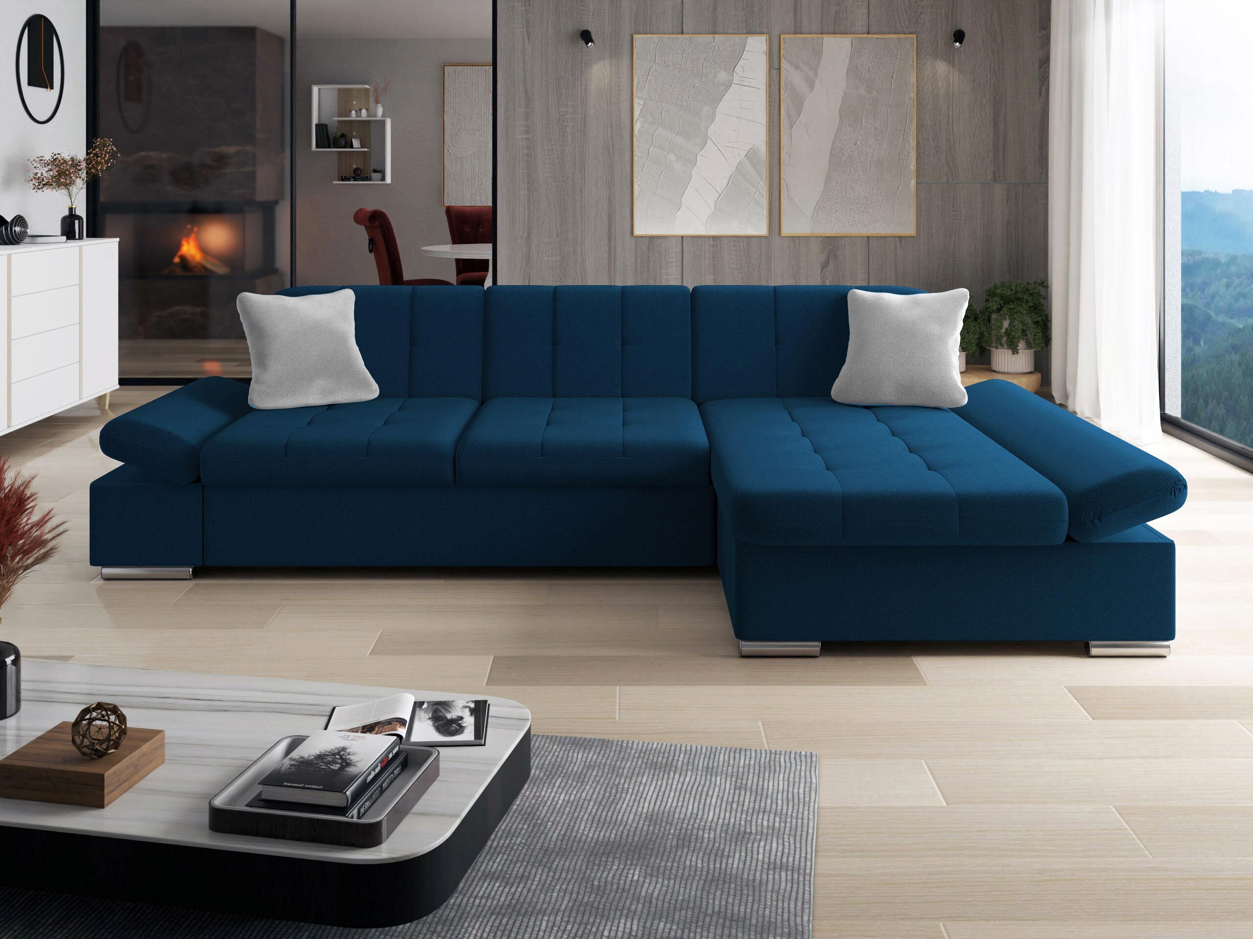 Ecksofa Comfivo Serenitas (Kronos 09 + Paros 05)