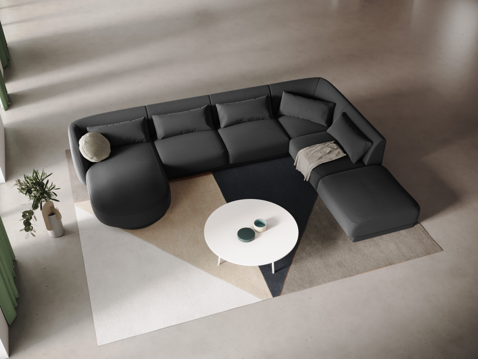 Ecksofa Feltoro 103 (Bluvel 14)