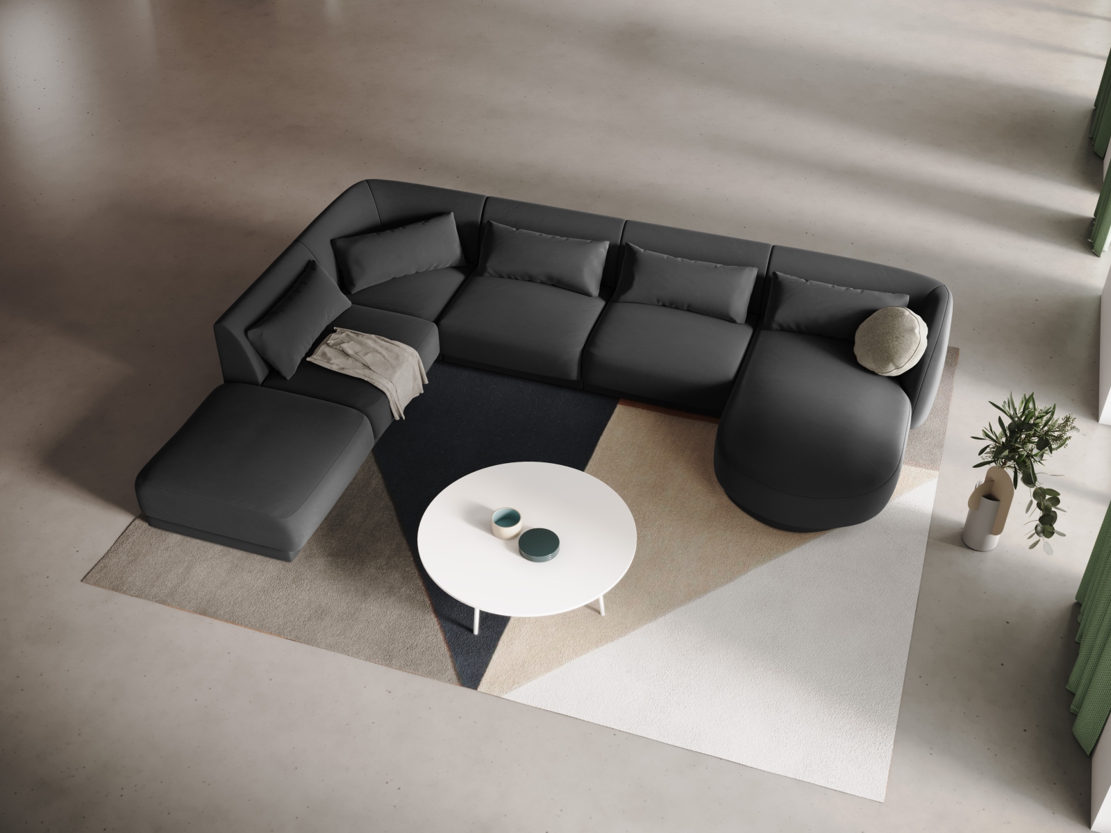 Ecksofa Feltoro 103 (Bluvel 14)