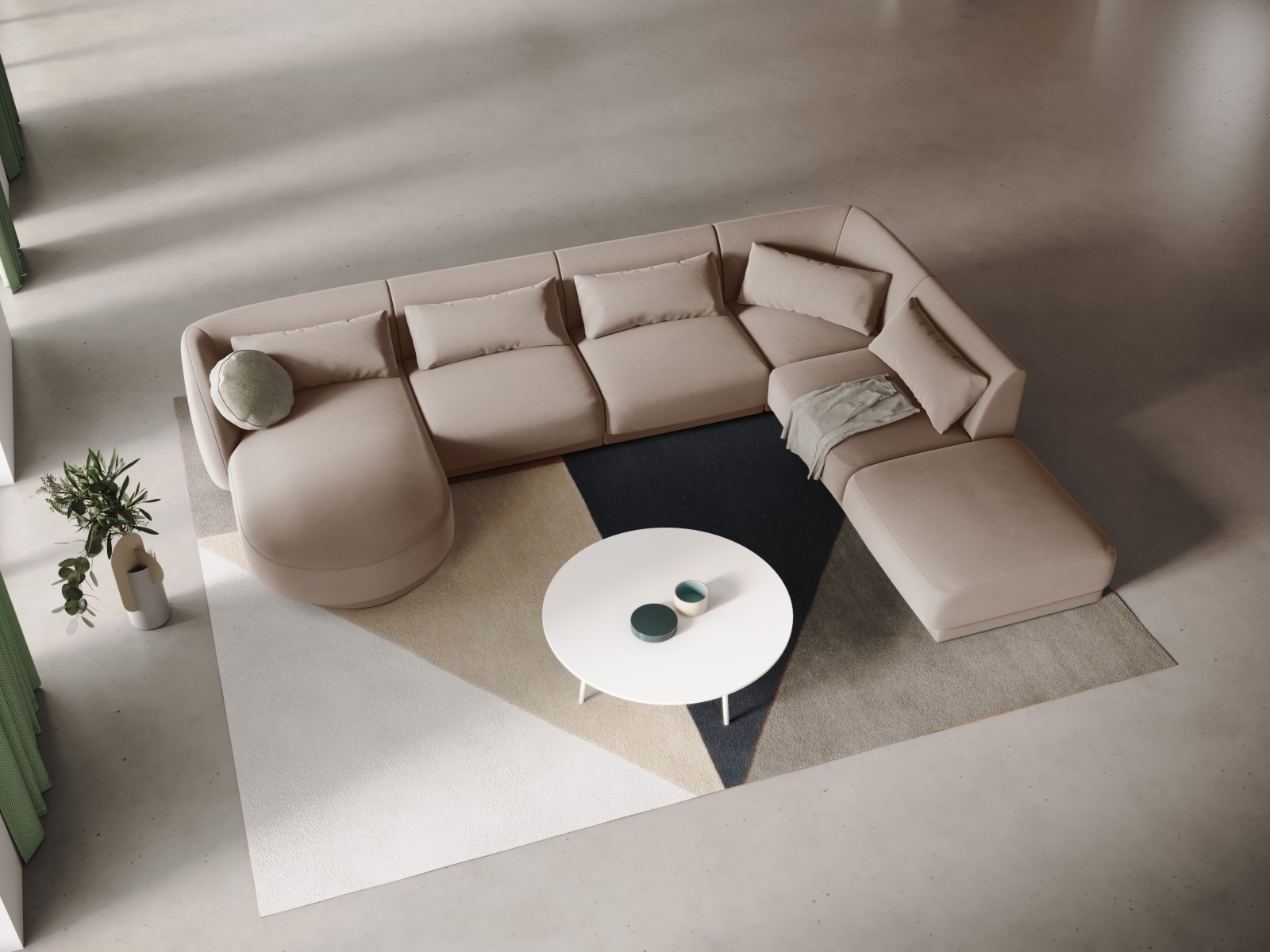 Ecksofa Feltoro 103 (Bluvel 28)