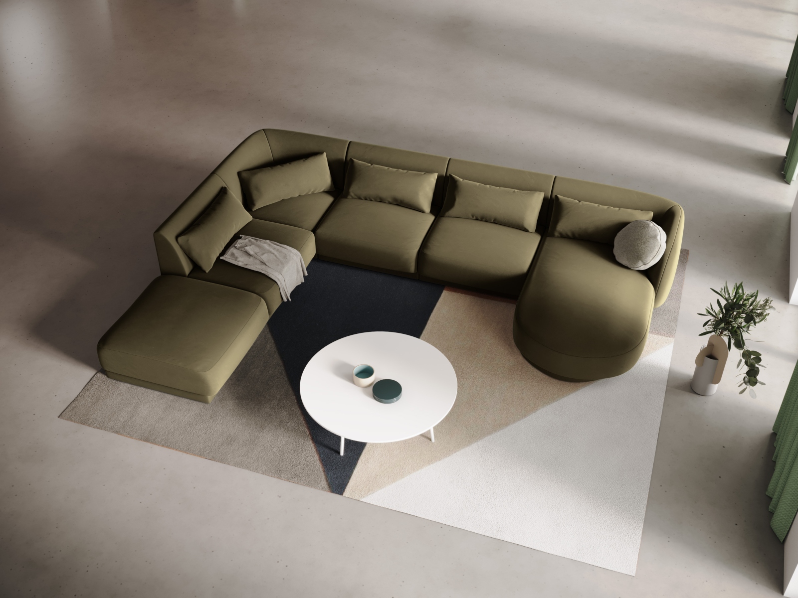 Ecksofa Feltoro 103 (Bluvel 77)