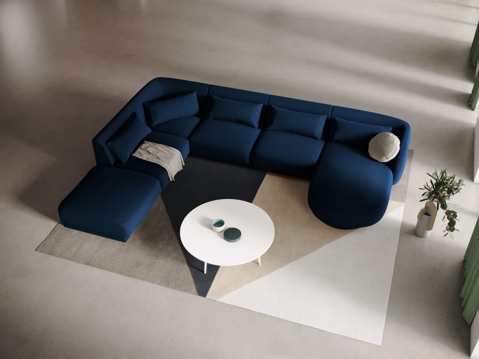 Ecksofa Feltoro 103 (Bluvel 86)