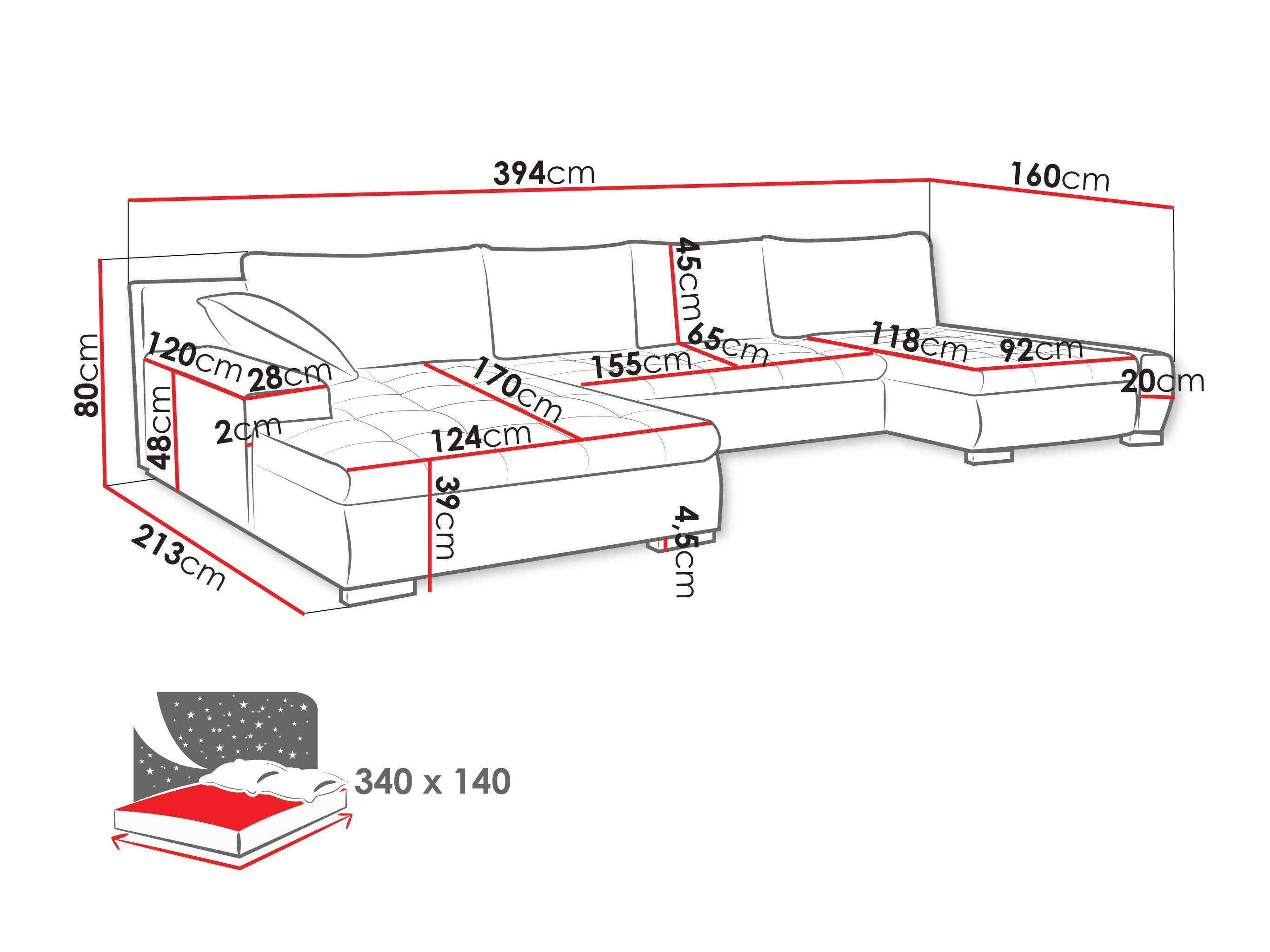 Ecksofa SD3088