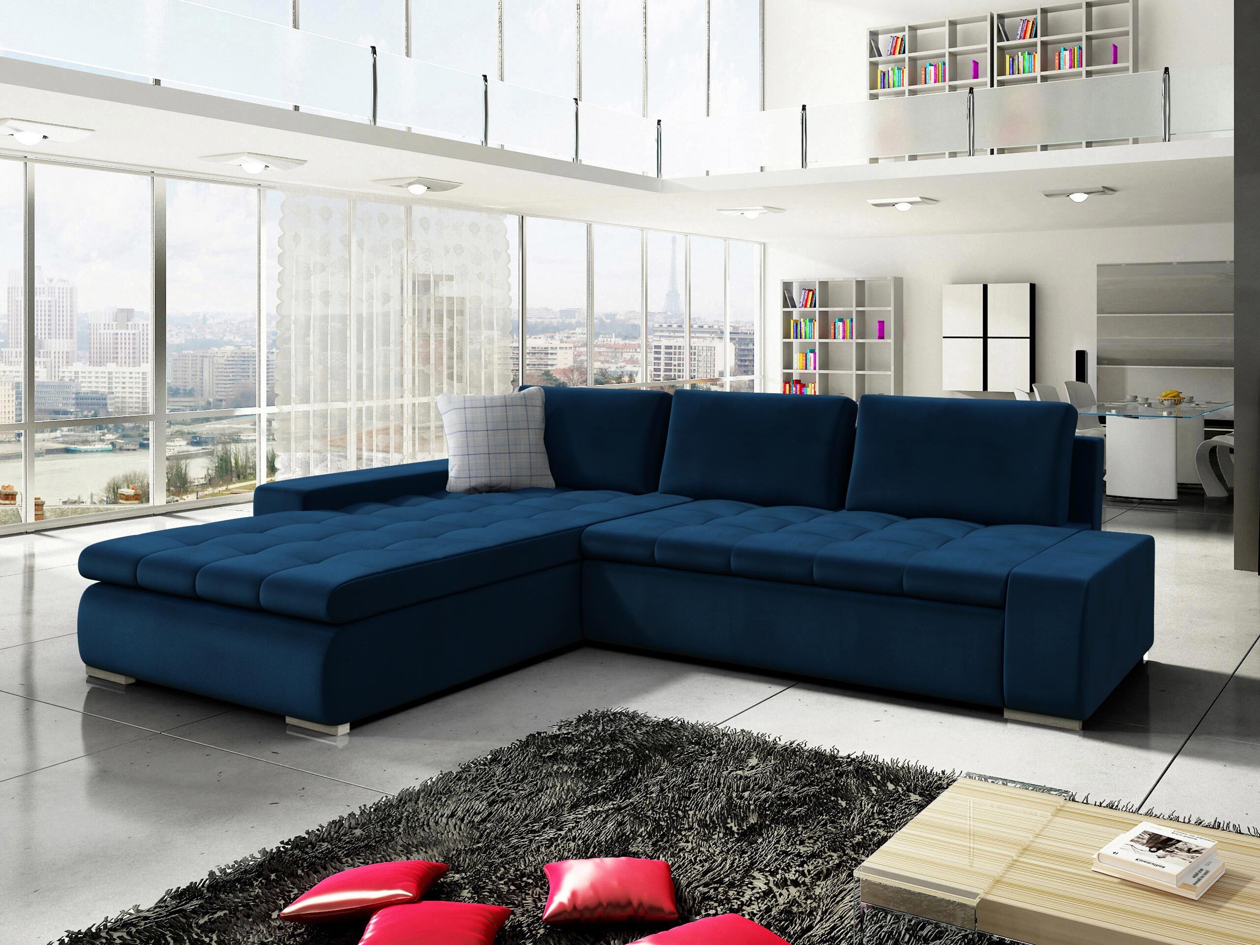 Ecksofa Comfivo Nitor II (Kronos 09 + Senegal 818)