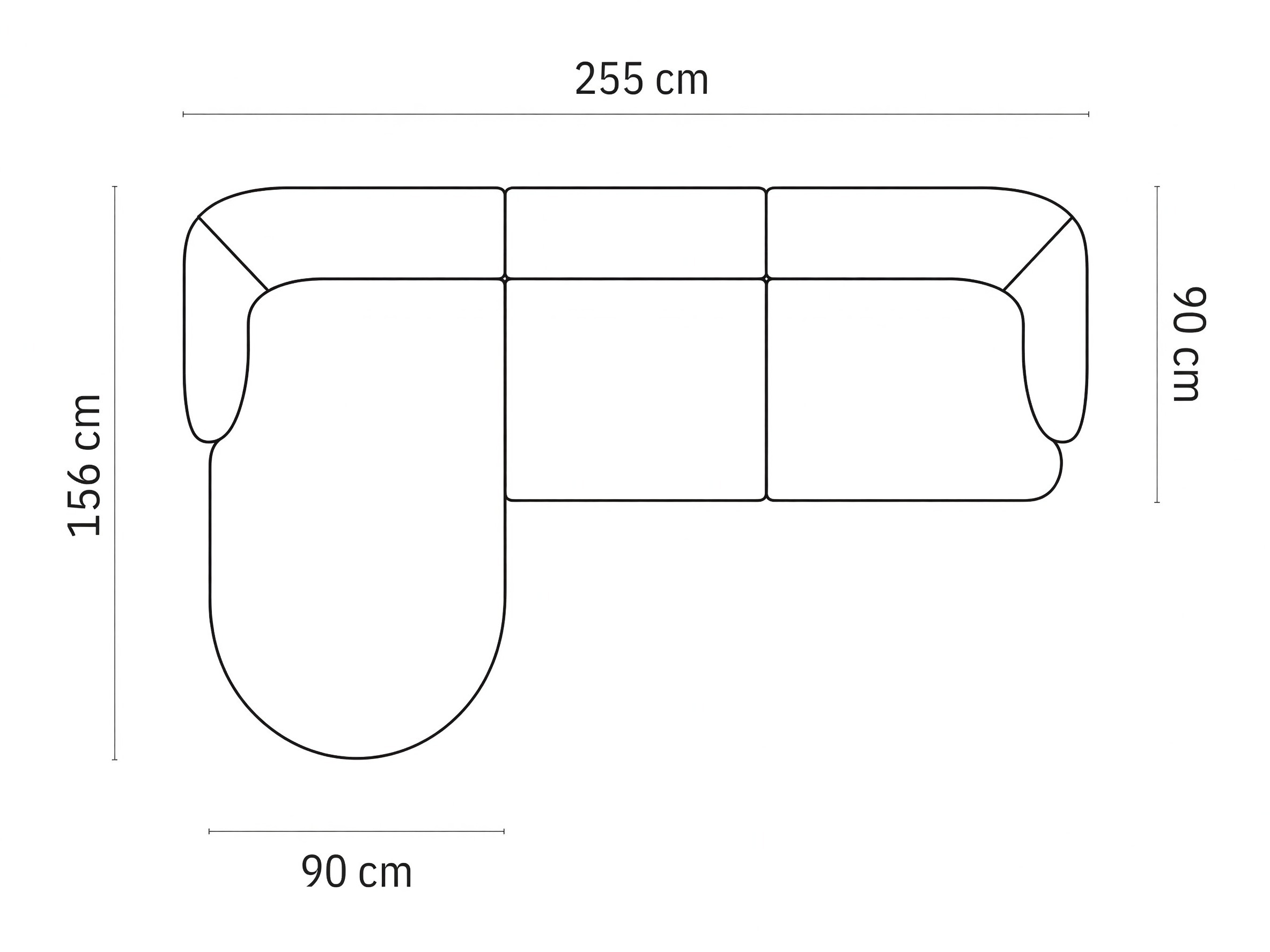 Ecksofa Feltoro 104 (Bluvel 86)