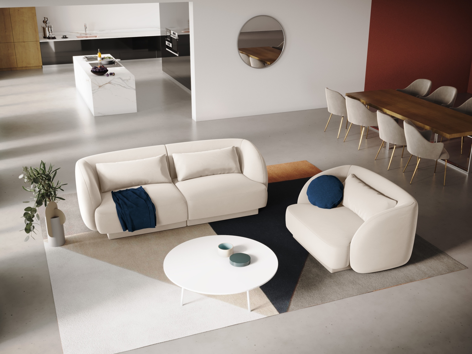 Sessel Feltoro 105 (Bluvel 22)