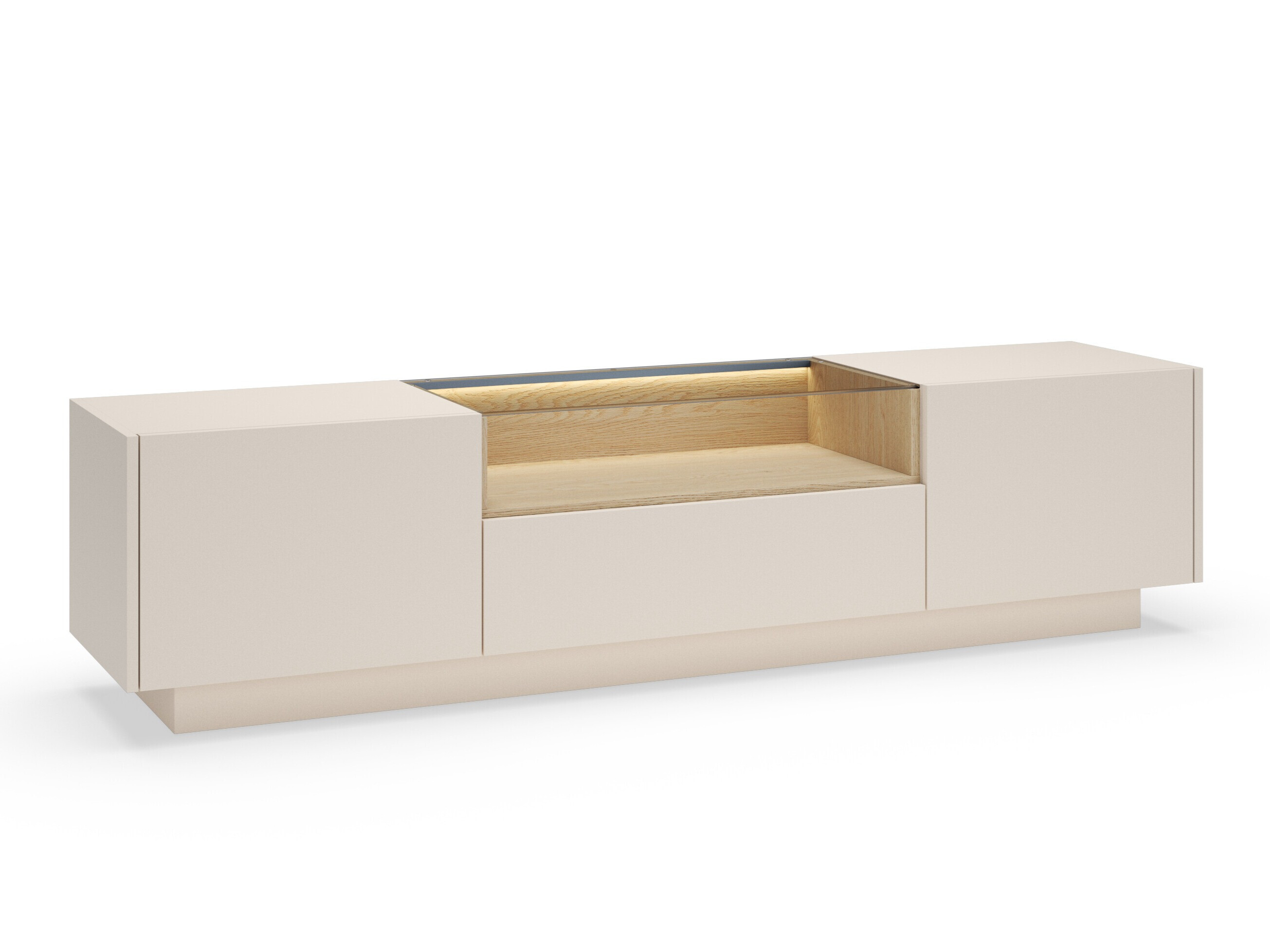 TV-Möbel Salmeli 102 (Beige)