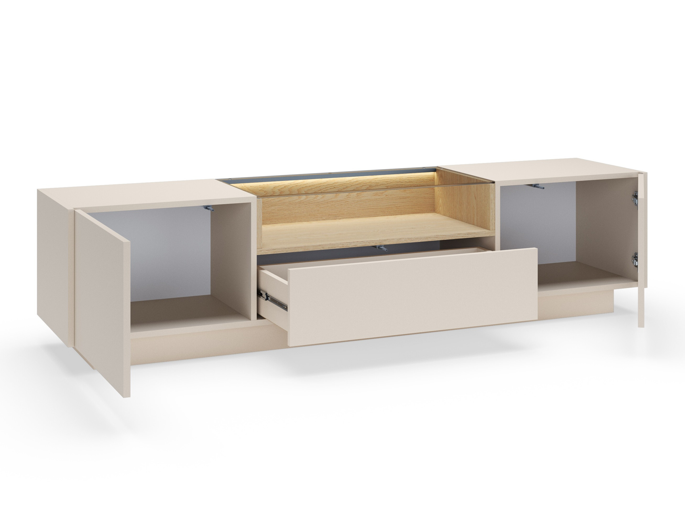 TV-Möbel Salmeli 102 (Beige)