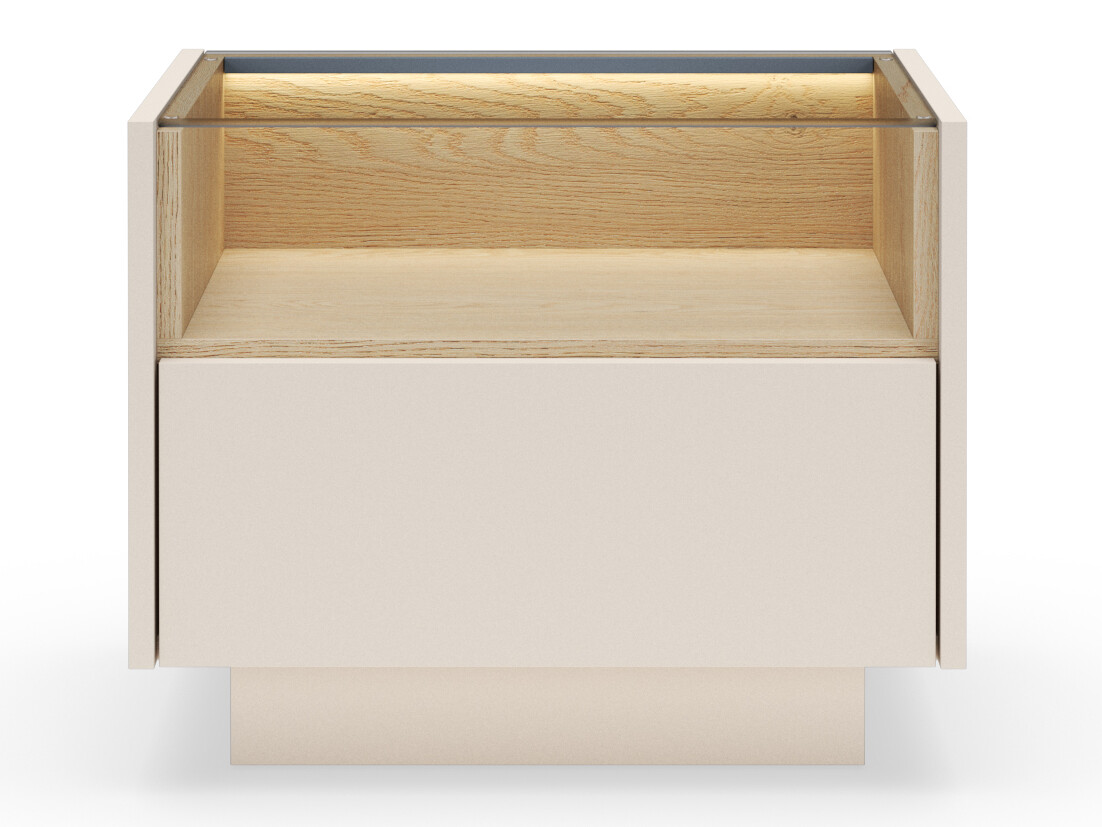 Nachttisch Salmeli 104 (Beige)
