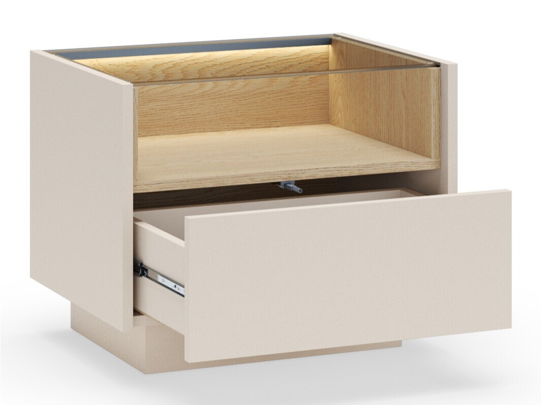 Nachttisch Salmeli 104 (Beige)
