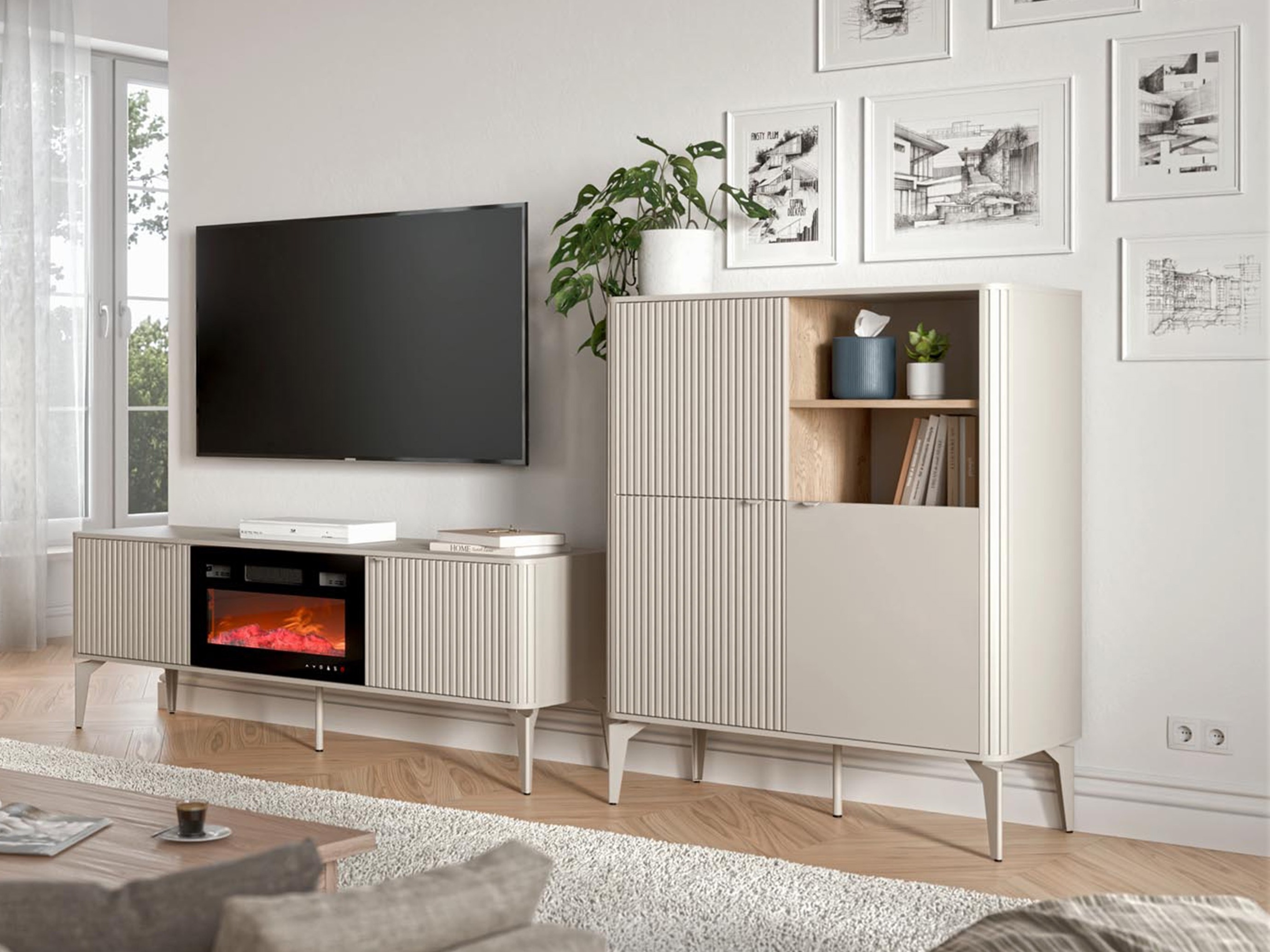 Wohnzimmer-Sets Etcamo 107