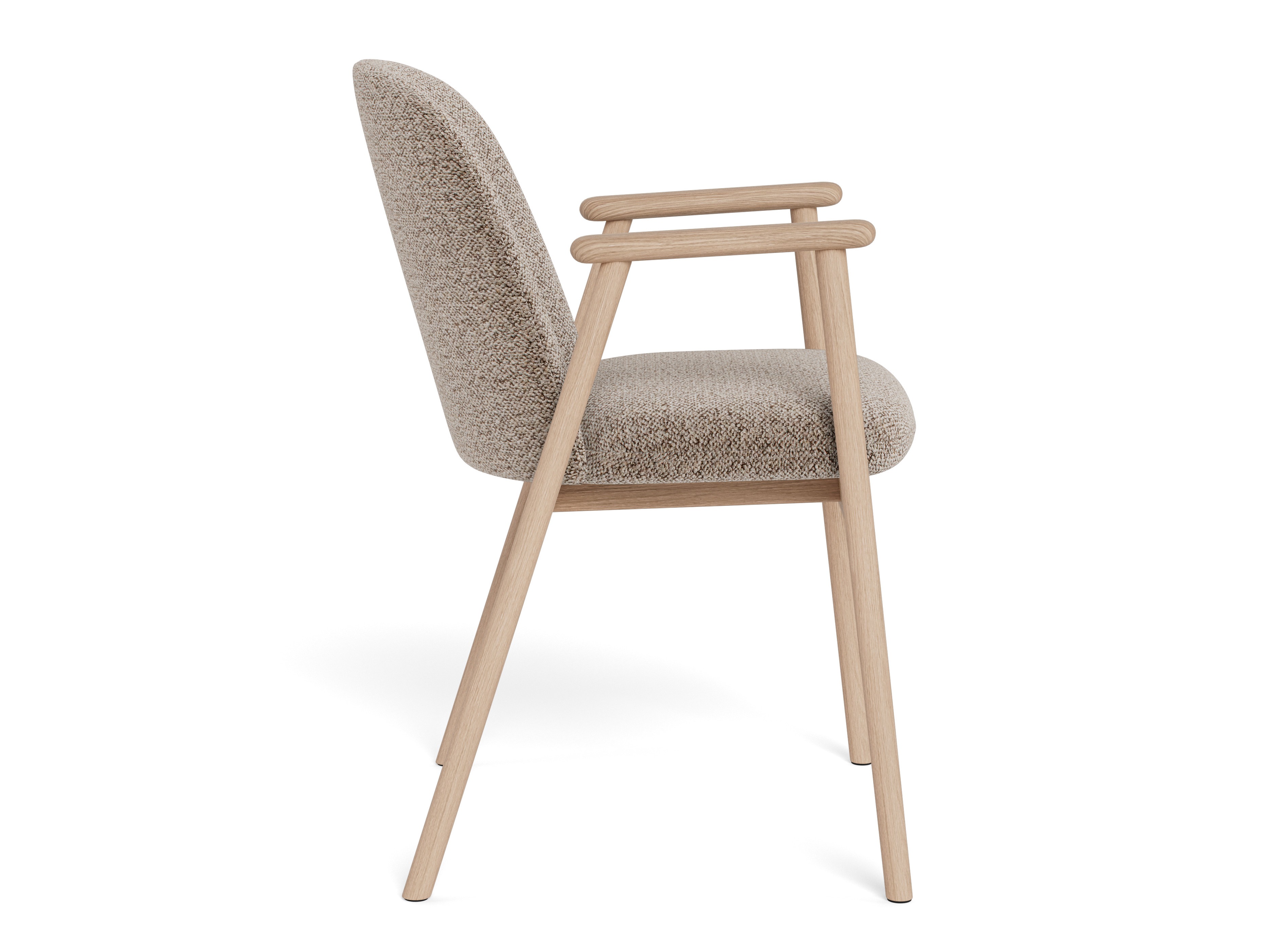 Stuhl Norsica 890 (Beige + Helles Holz)