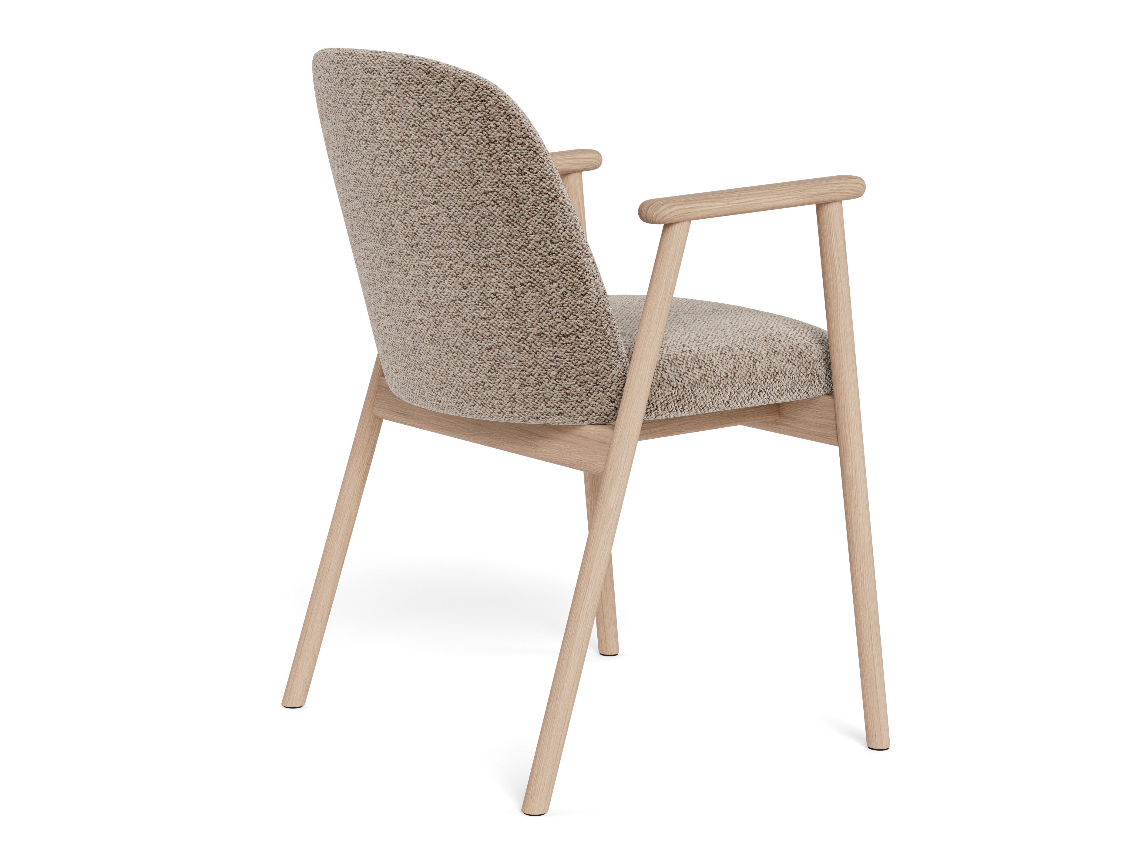 Stuhl Norsica 890 (Beige + Helles Holz)