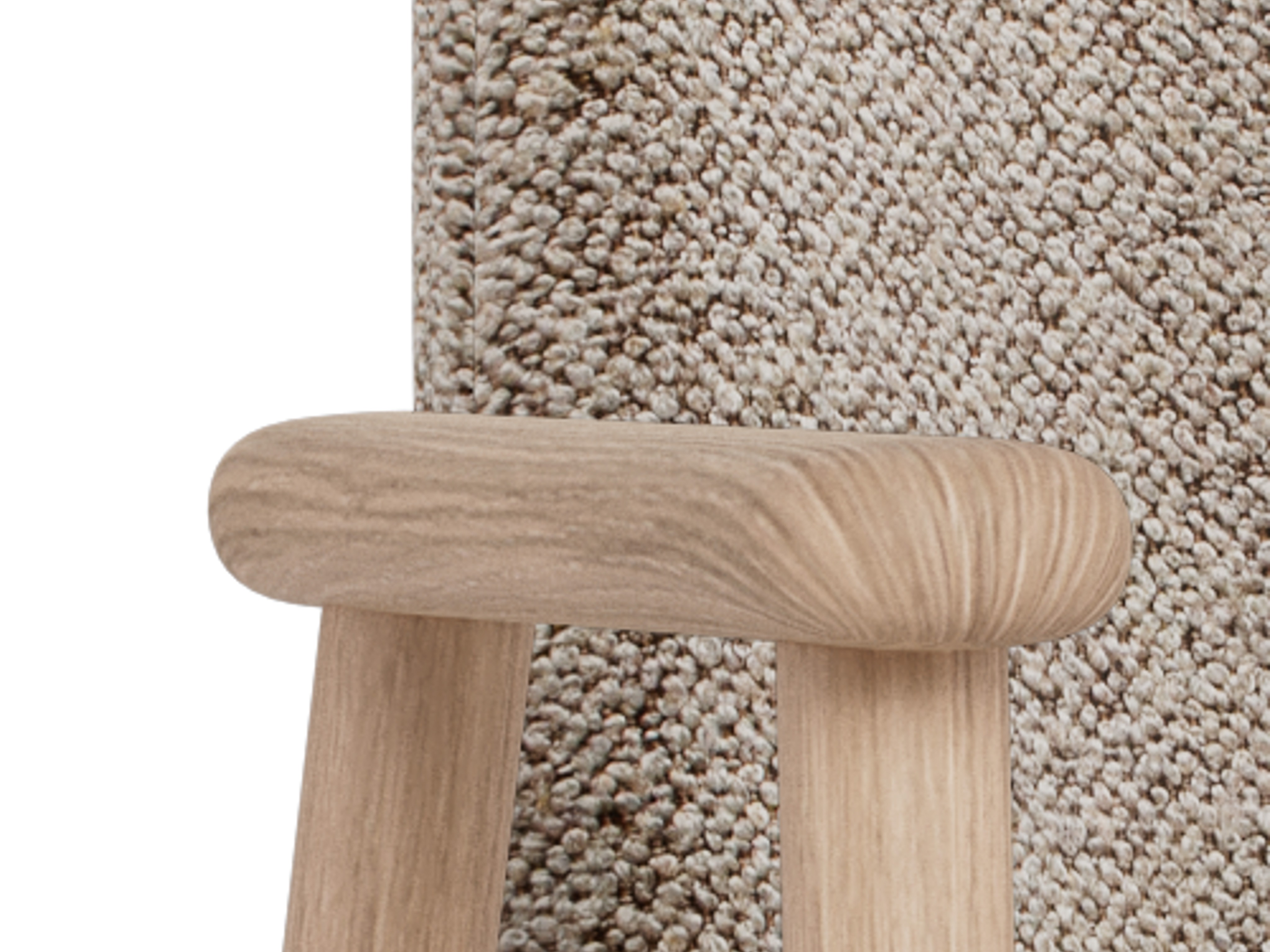 Stuhl Norsica 890 (Beige + Helles Holz)