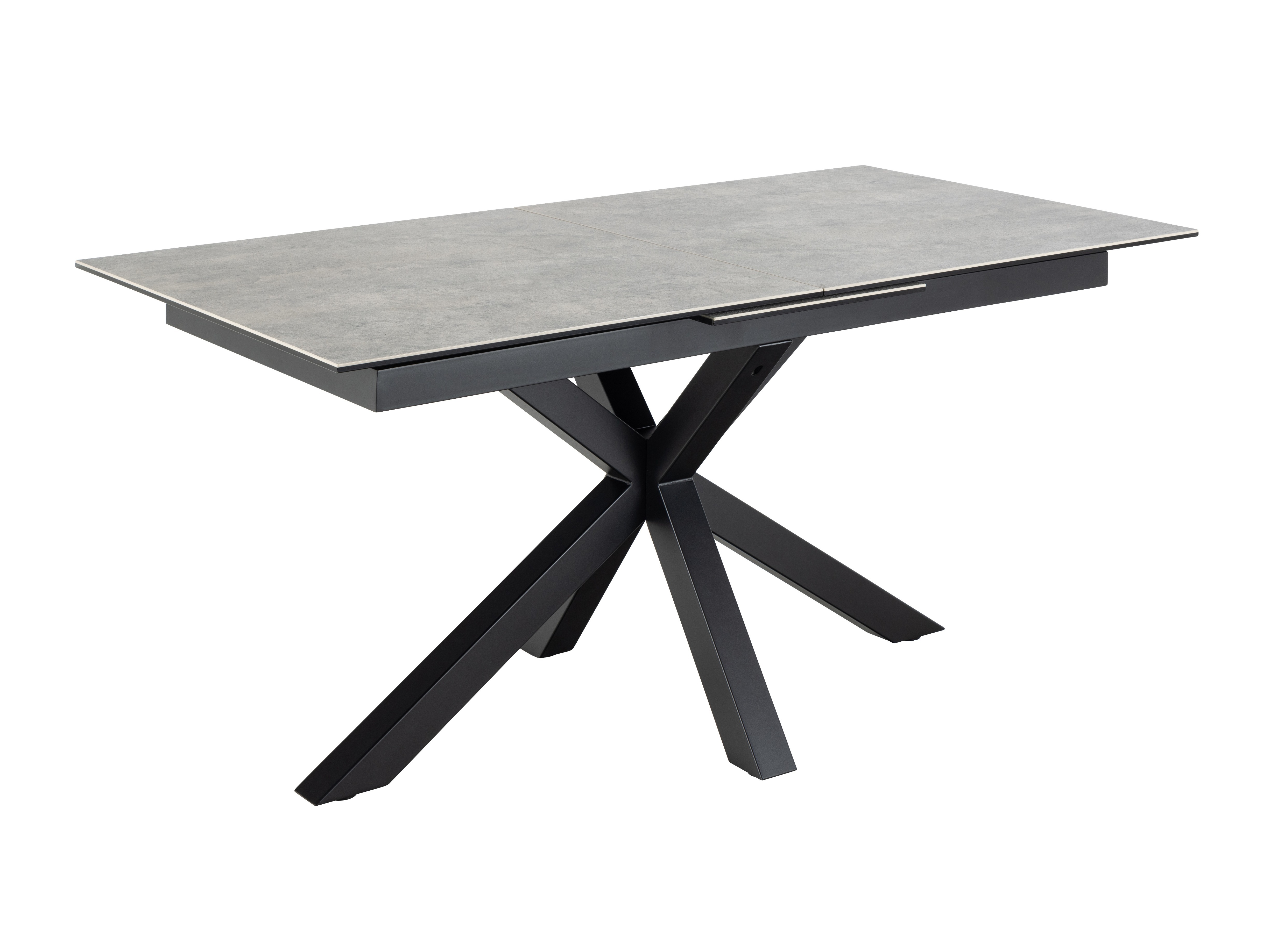 Tisch Norsica 676 (Grau + Schwarz)
