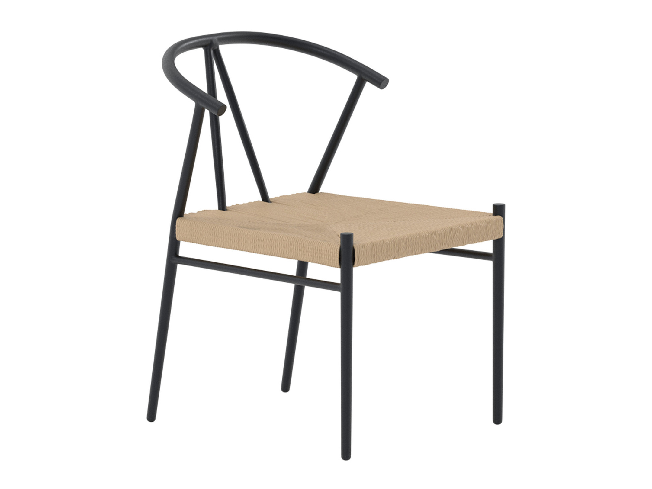 Tisch und Stühle Dallas 5326 (Schwarz)