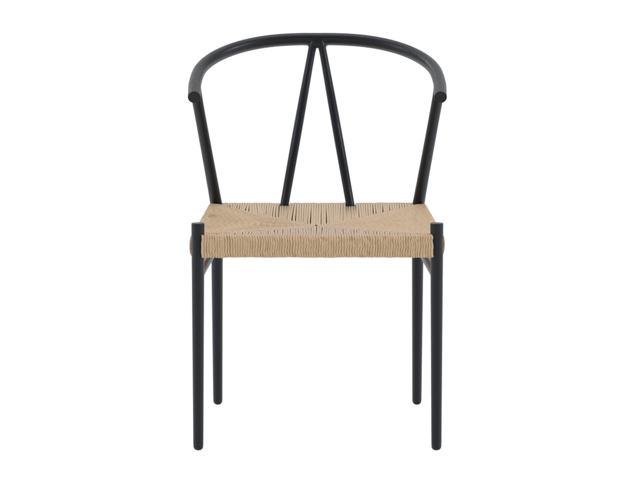 Tisch und Stühle Dallas 5326 (Schwarz)