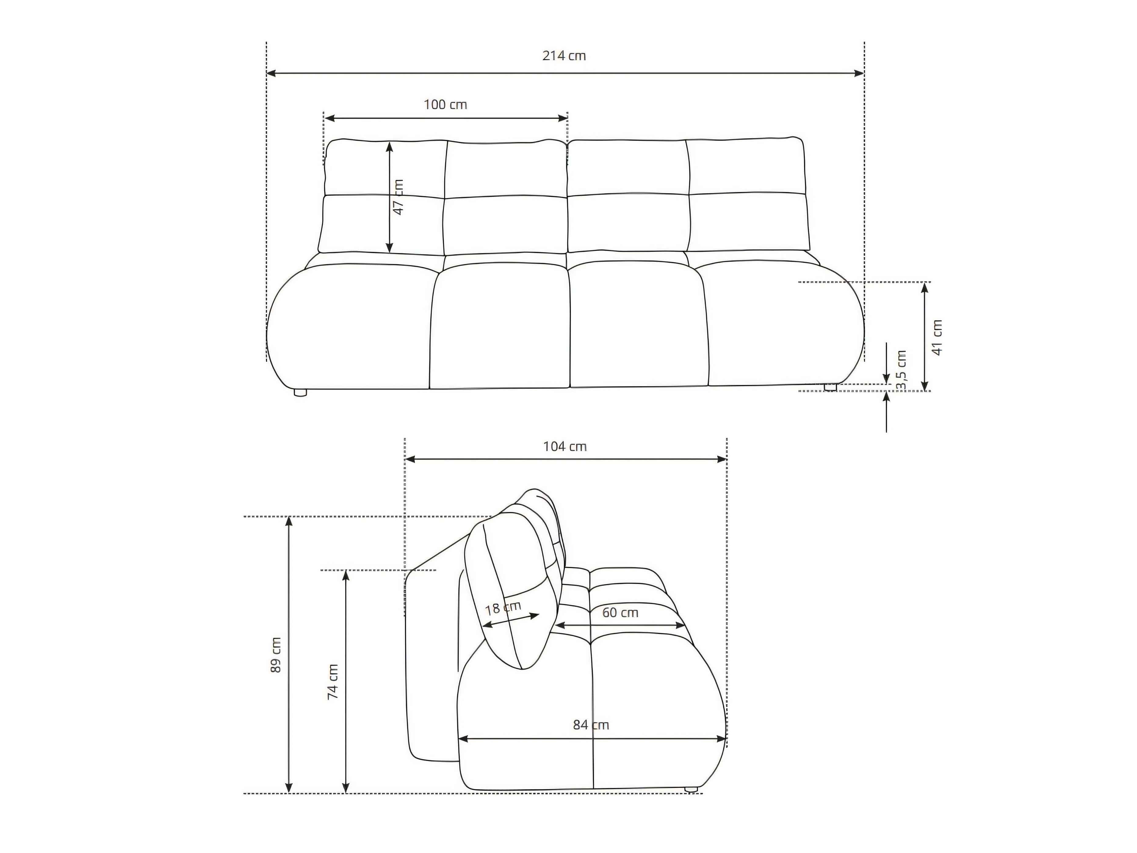Schlafsofa Kingston 205 (Now Or Never 38)