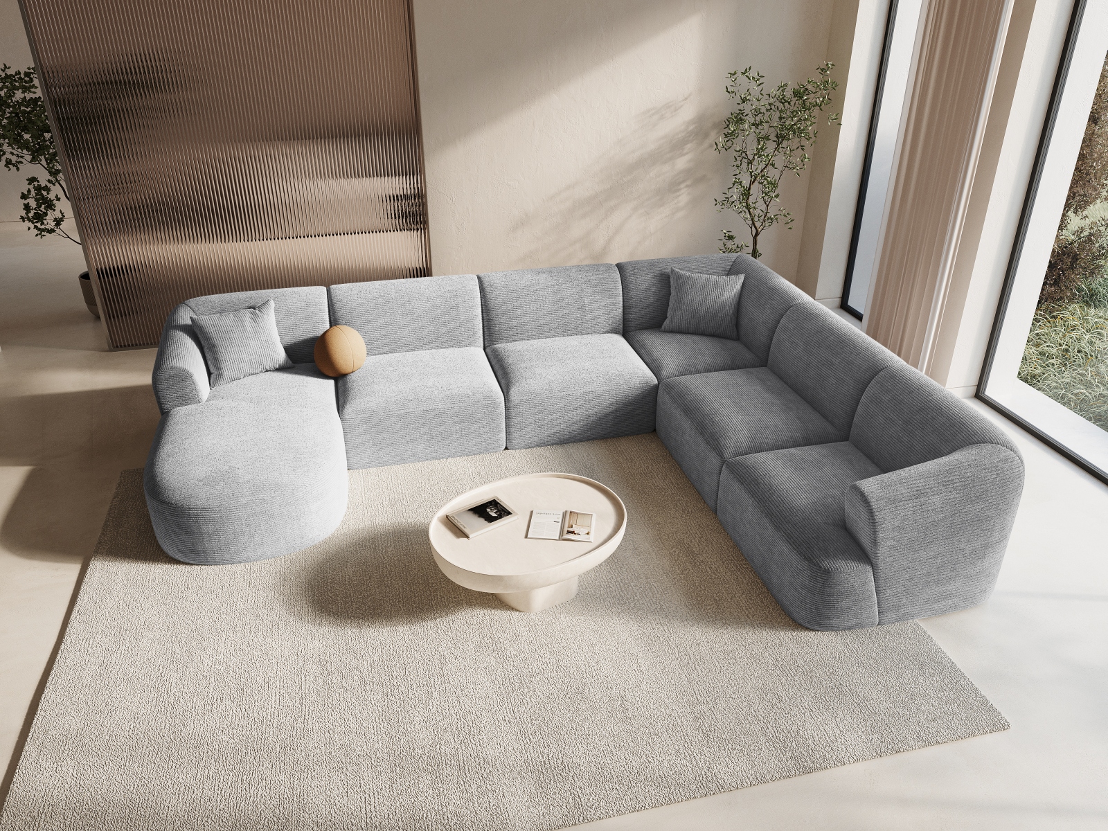 Ecksofa Felrevu 104 (Lincoln 84D)