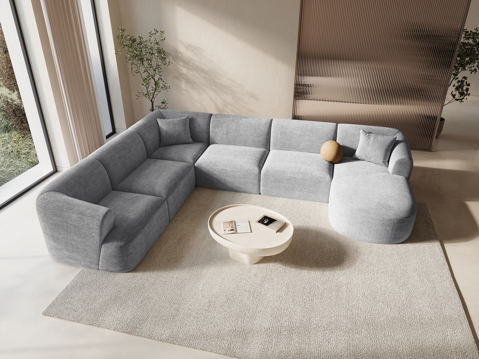 Ecksofa Felrevu 104 (Lincoln 84D)