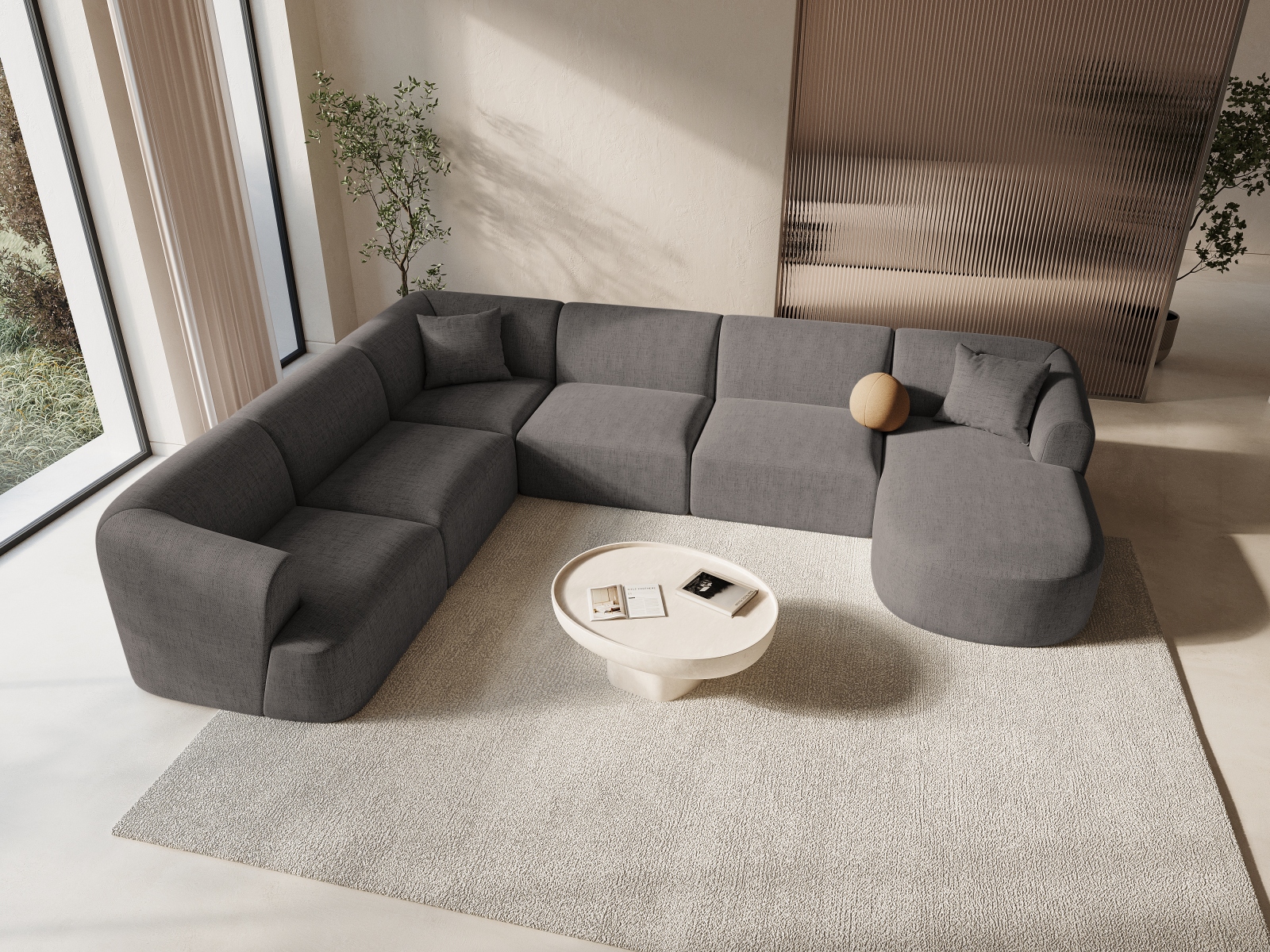 Ecksofa Felrevu 104 (Moly 85)