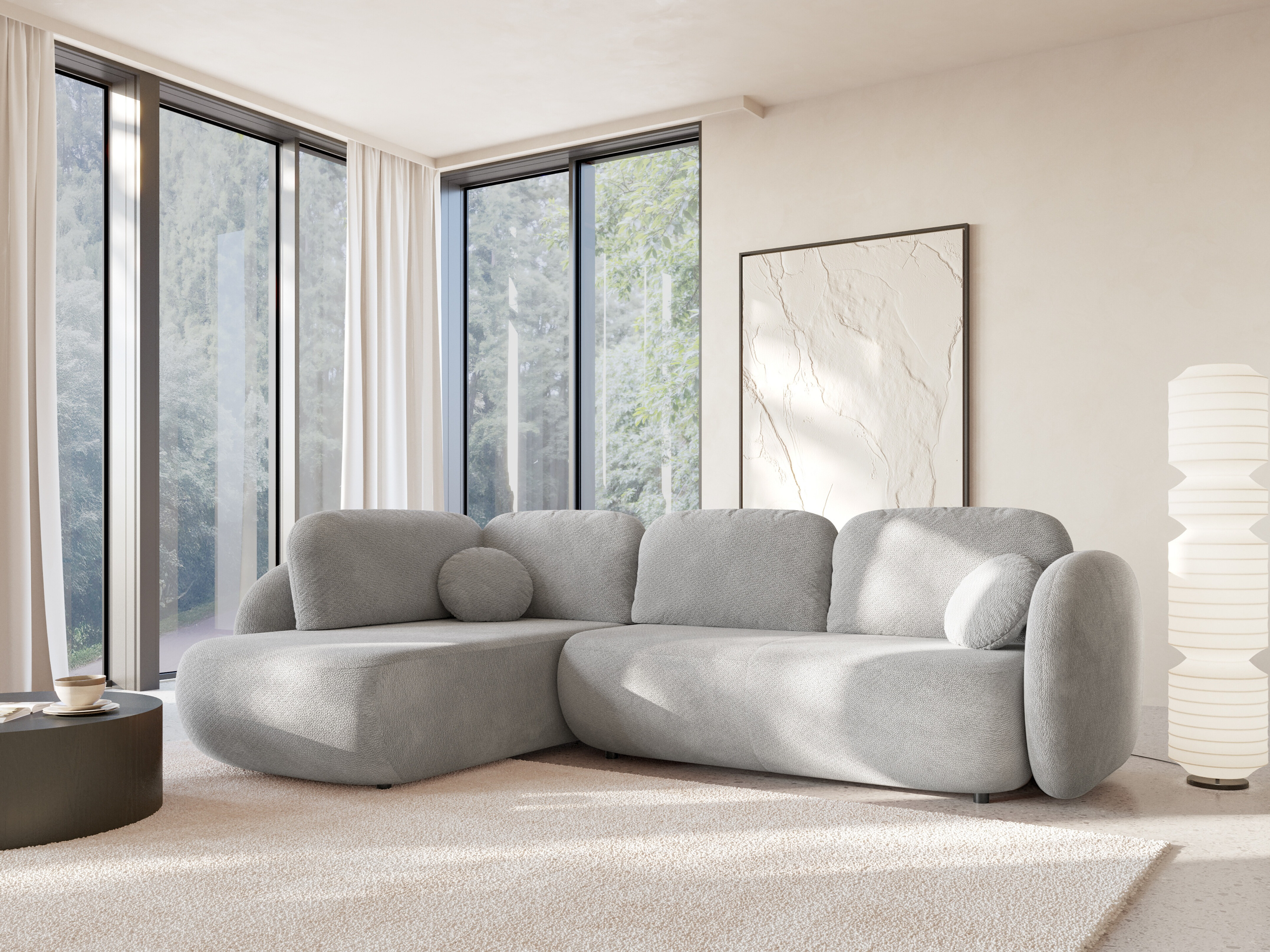Ecksofa Kingston 208 (Egon 07)
