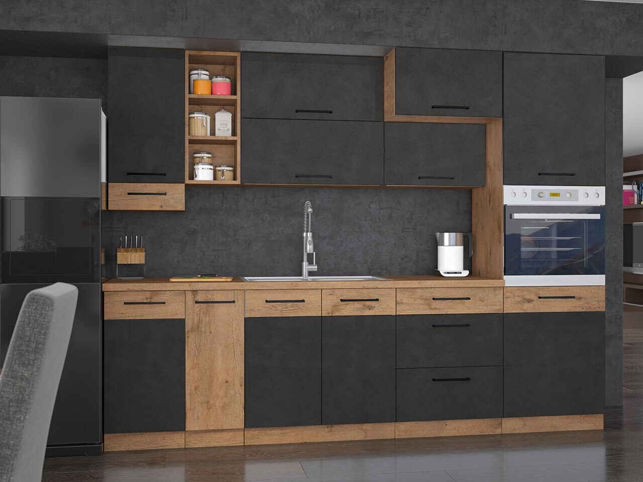 Arbeitsplatte Wood 101
