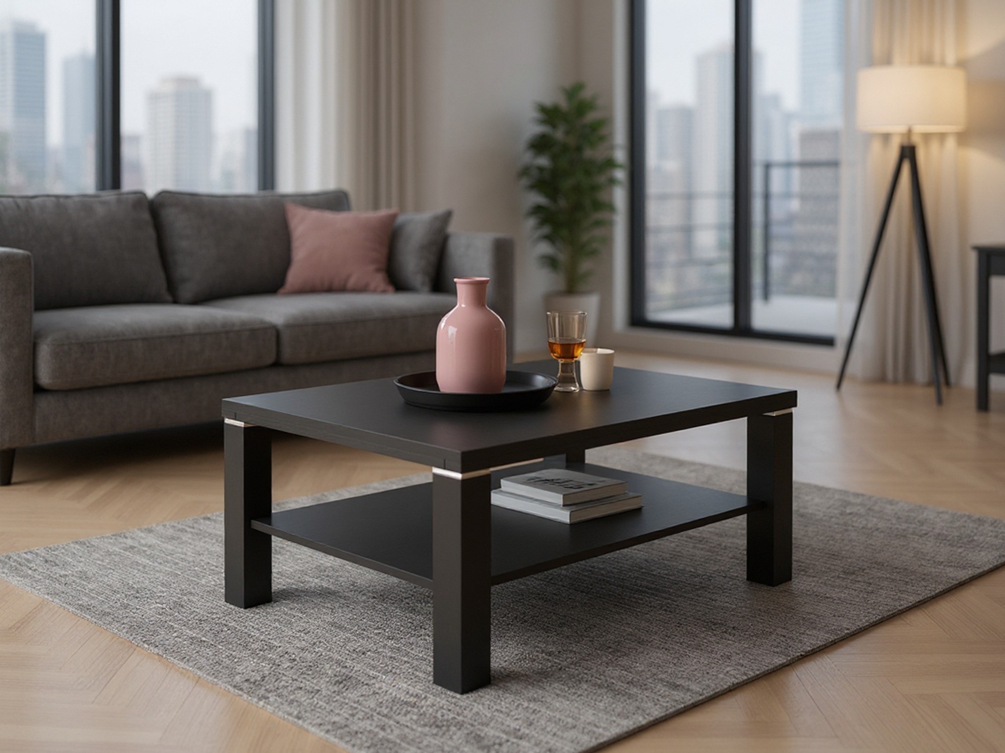 Couchtisch Ontario 235 (Schwarz)