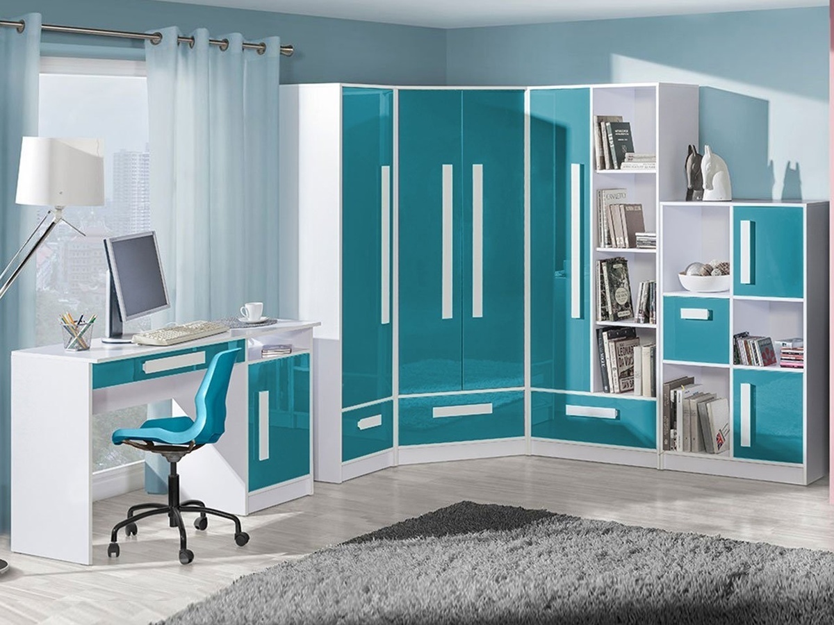 Regal Merevari 105 (Weiss + Glänzend Türkis)