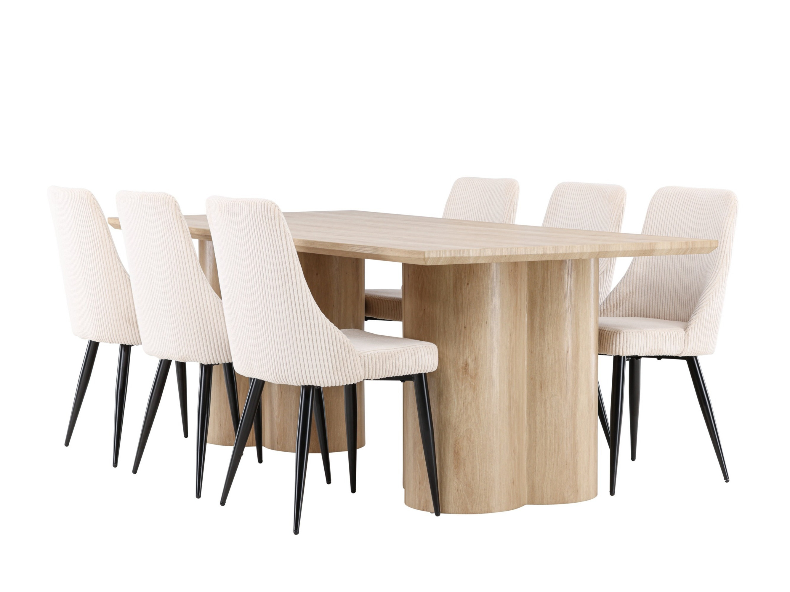 Essgruppe Dallas 5179 (Helles Holz)