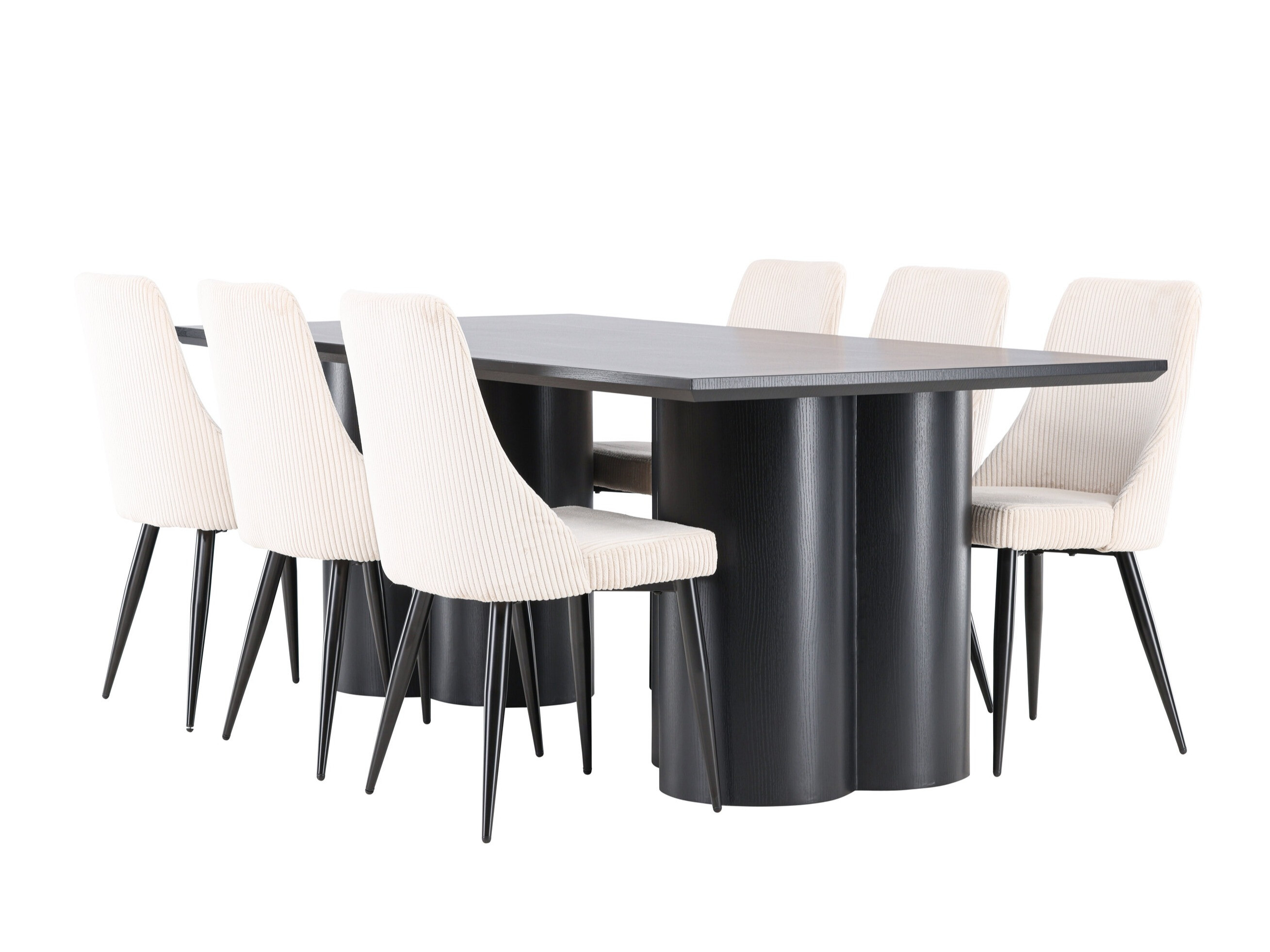 Essgruppe Dallas 5179 (Schwarz)
