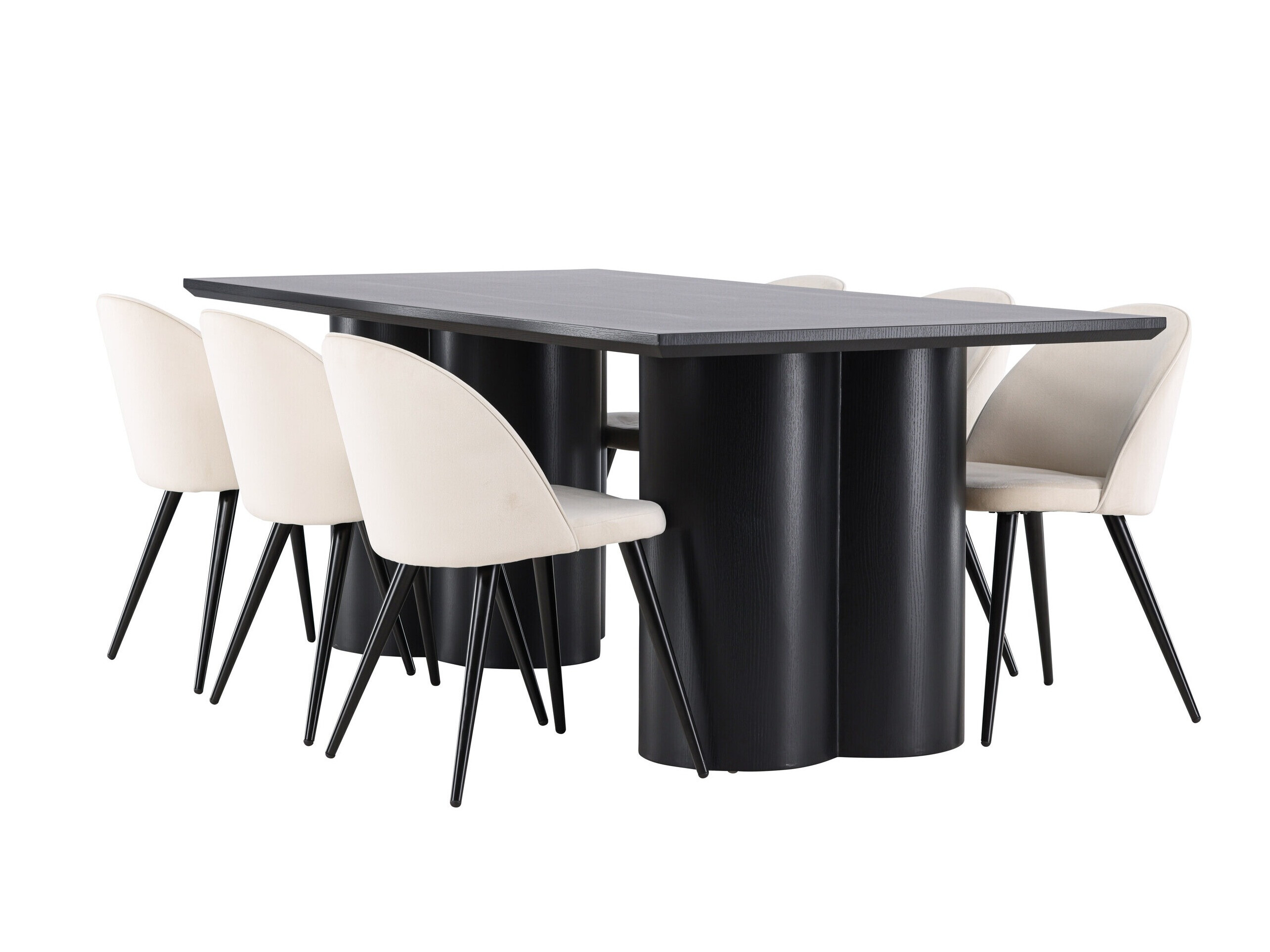 Essgruppe Dallas 5330 (Schwarz)